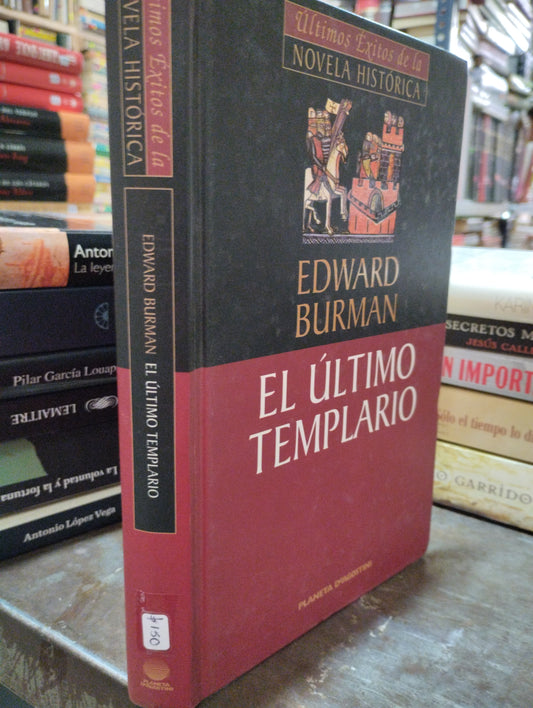 EL ÚLTIMO TEMPLARIO POR EDWARD BURMAN USADO NOVELAS ALDAMA
