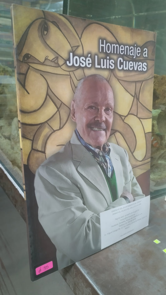 HOMENAJE A JOSE LUIS CUEVAS LIBRO USADO ARTE ALDAMA
