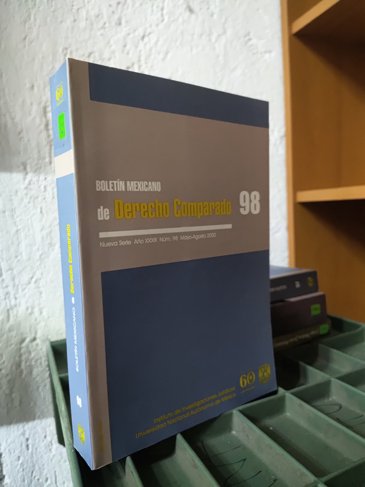 BOLETIN MEXICANO DE DERECHO COMPARADO 98 POR LA UNAM USADO DERECHO JUAREZ 515