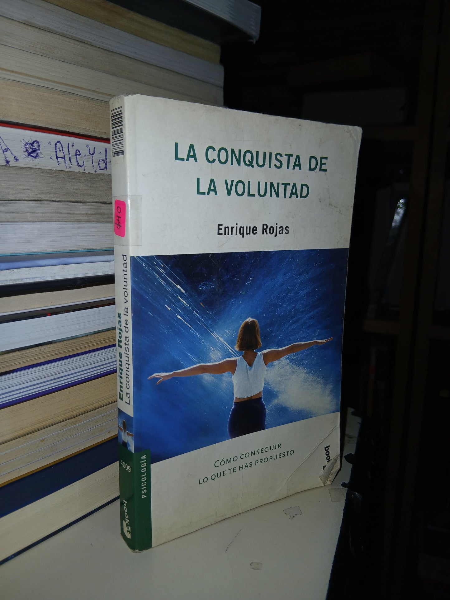 LA CONQUISTA DE LA VOLUNTAD POR ENRIQUE ROJAS USADO SUPERACIÓN PERSONAL LITERARIO 207