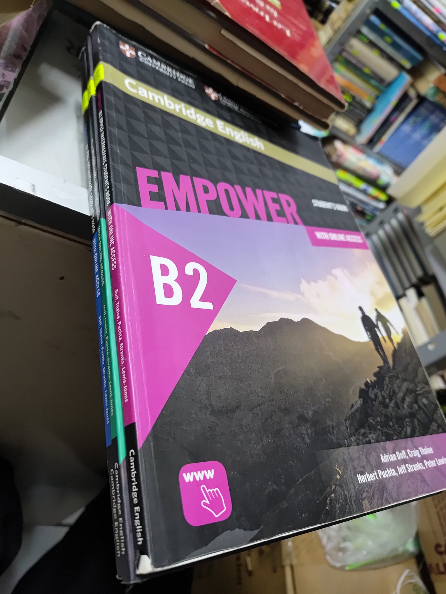 COLECCION EMPOWER POR EDITORIAL CAMBRIDGE USADO IDIOMAS JUAREZ 507 3 TOMOS $60 C/U