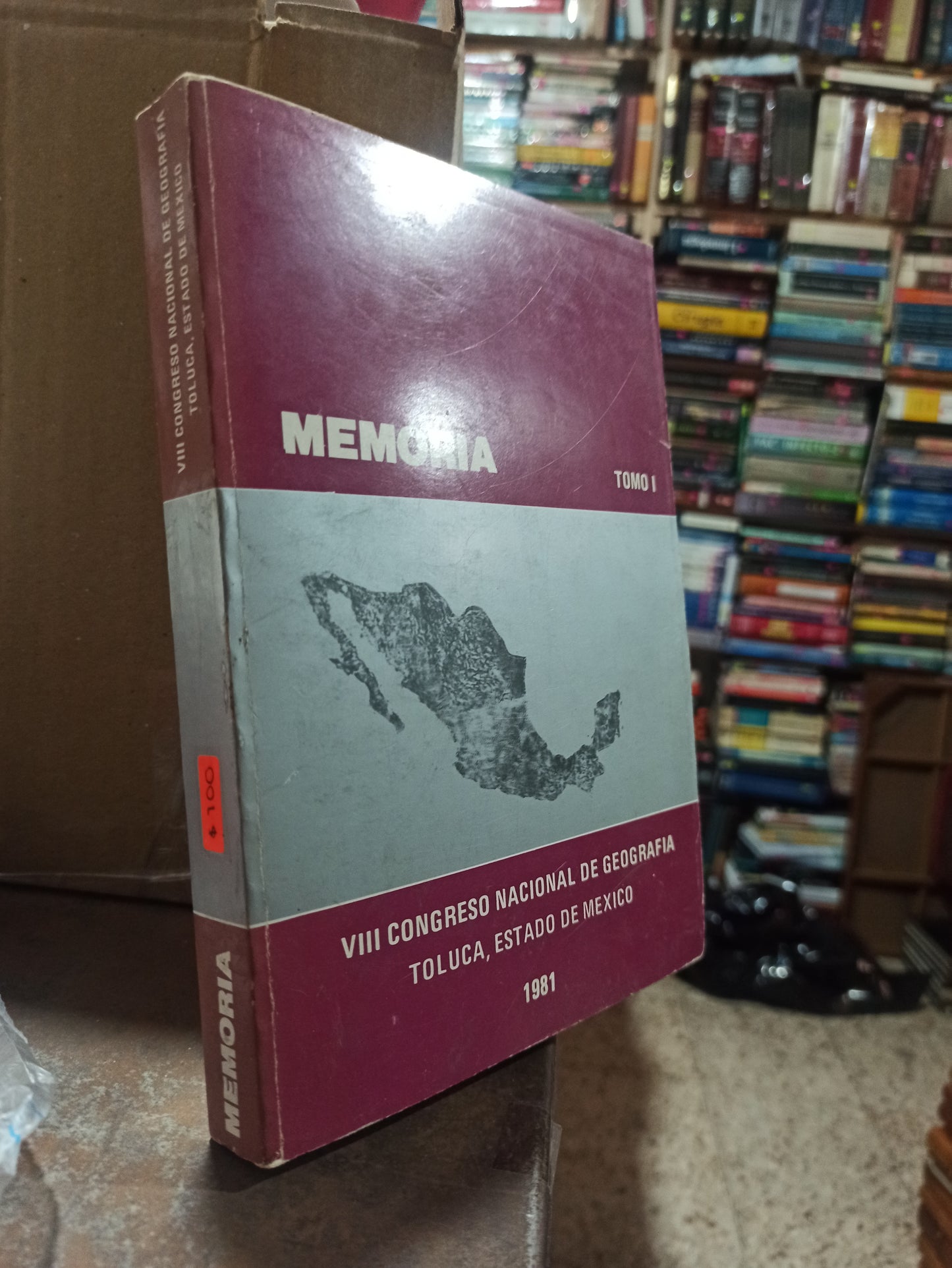 MEMORIA TOMO 1 POR CONGRESO NACIONAL DE GEOGRAFÍA USADO GEOGRAFÍA ALDAMA