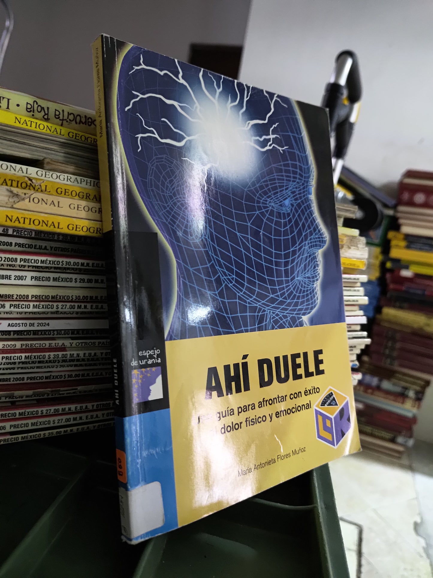 AHI DUELE POR MARIA ANTONIETA FLORES MUÑOZ USADO CIENCIAS JUAREZ 515