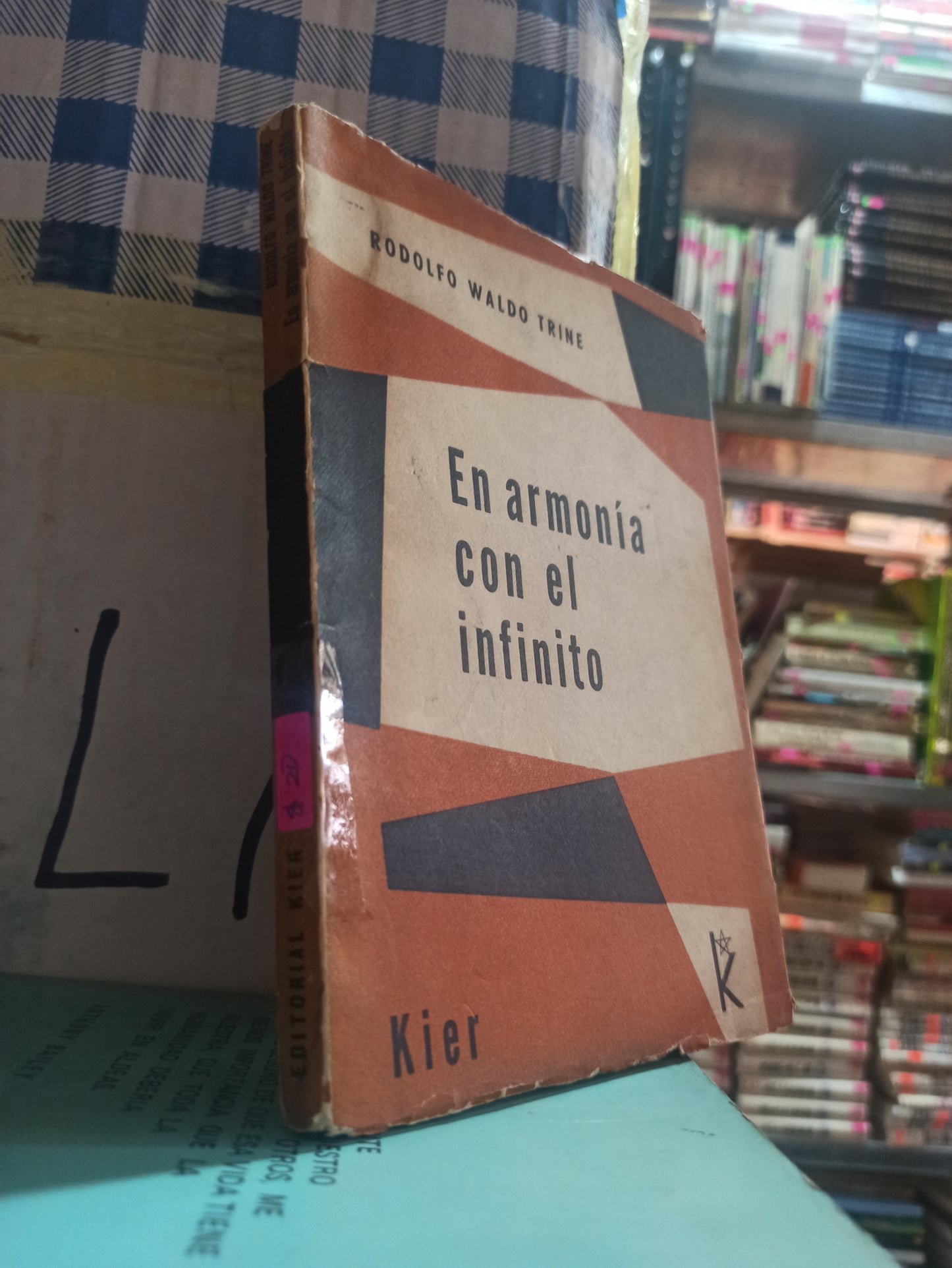 EN ARMONIA CON EL INFINITO POR RODOLFO WALDO TRINE USADO NOVELAS ALDAMA