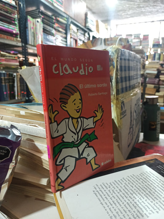 EL MUNDO SEGUN CLAUDIO POR ROBERTO SANTIAGO USADO NOVELAS ALDAMA
