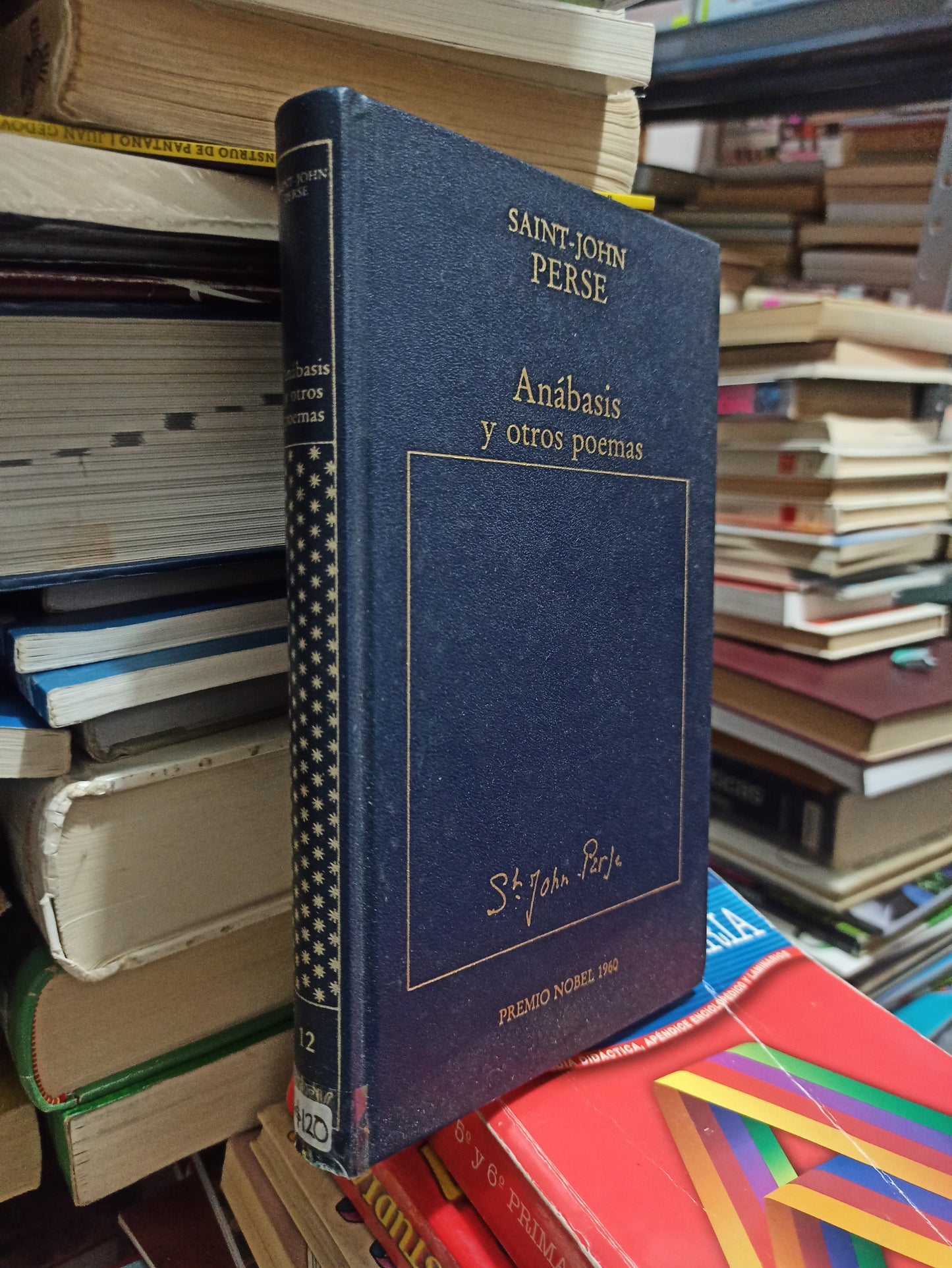 ANABASIS Y OTROS POEMAS POR SAINT JOHN PERSE USADO NOVELAS JUÁREZ