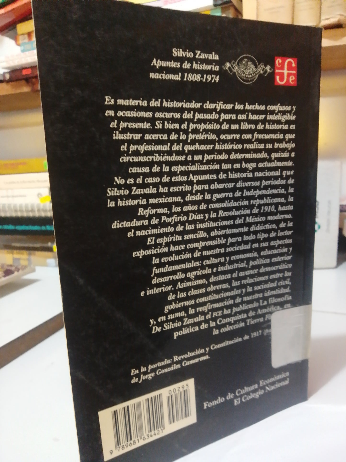 APUNTES DE HISTORIA NACIONAL 1808 1974 POR SILVIO ZAVALA USADO HISTORIA JUAREZ