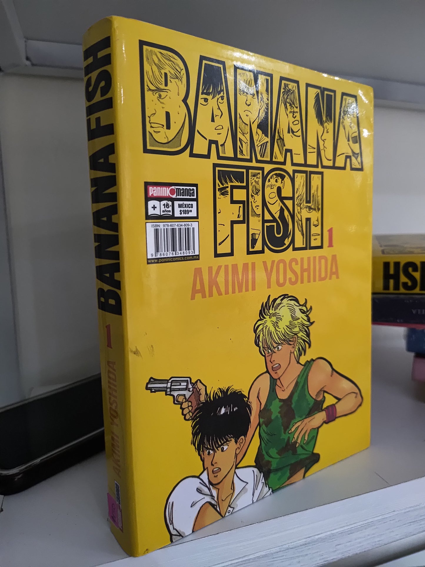 BANANA FISH TOMO 1 POR AKIMI YOSHIDA USADO NOVELAS JUAREZ 515