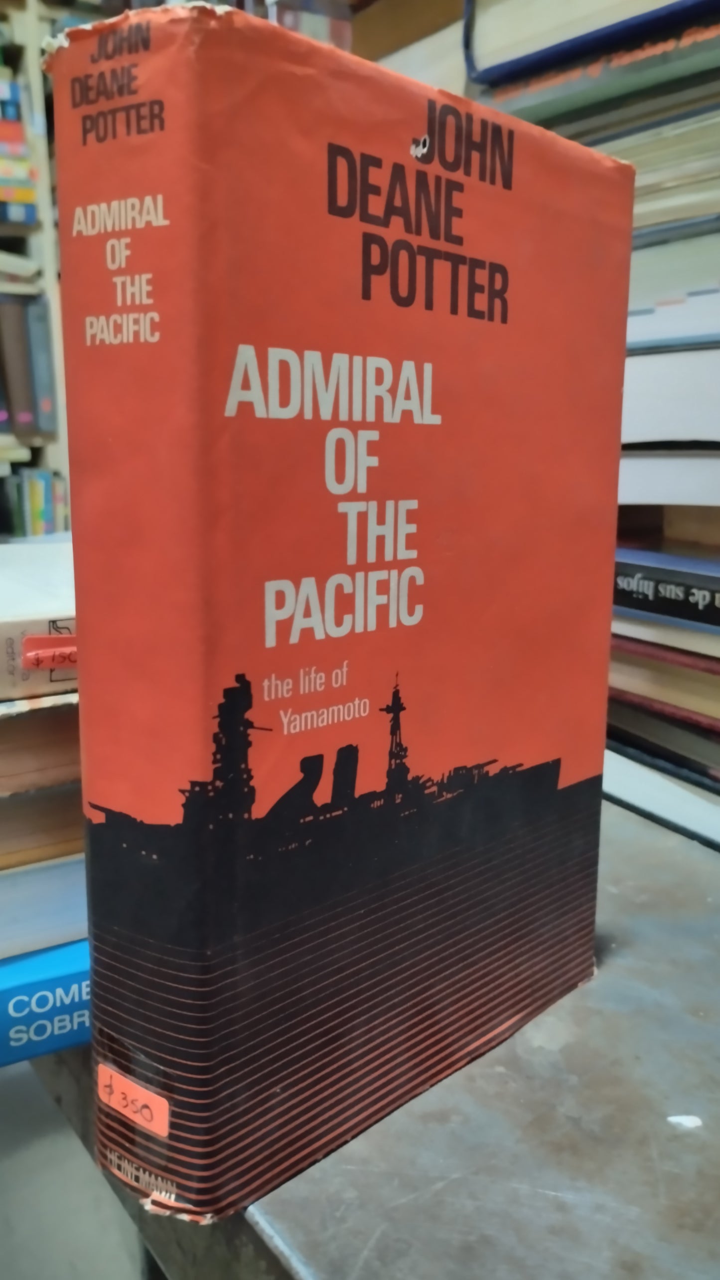 ADMIRAL OF THE PACIFIC POR JOHN DEANE POTTER LIBRO USADO HISTORIA ALDAMA