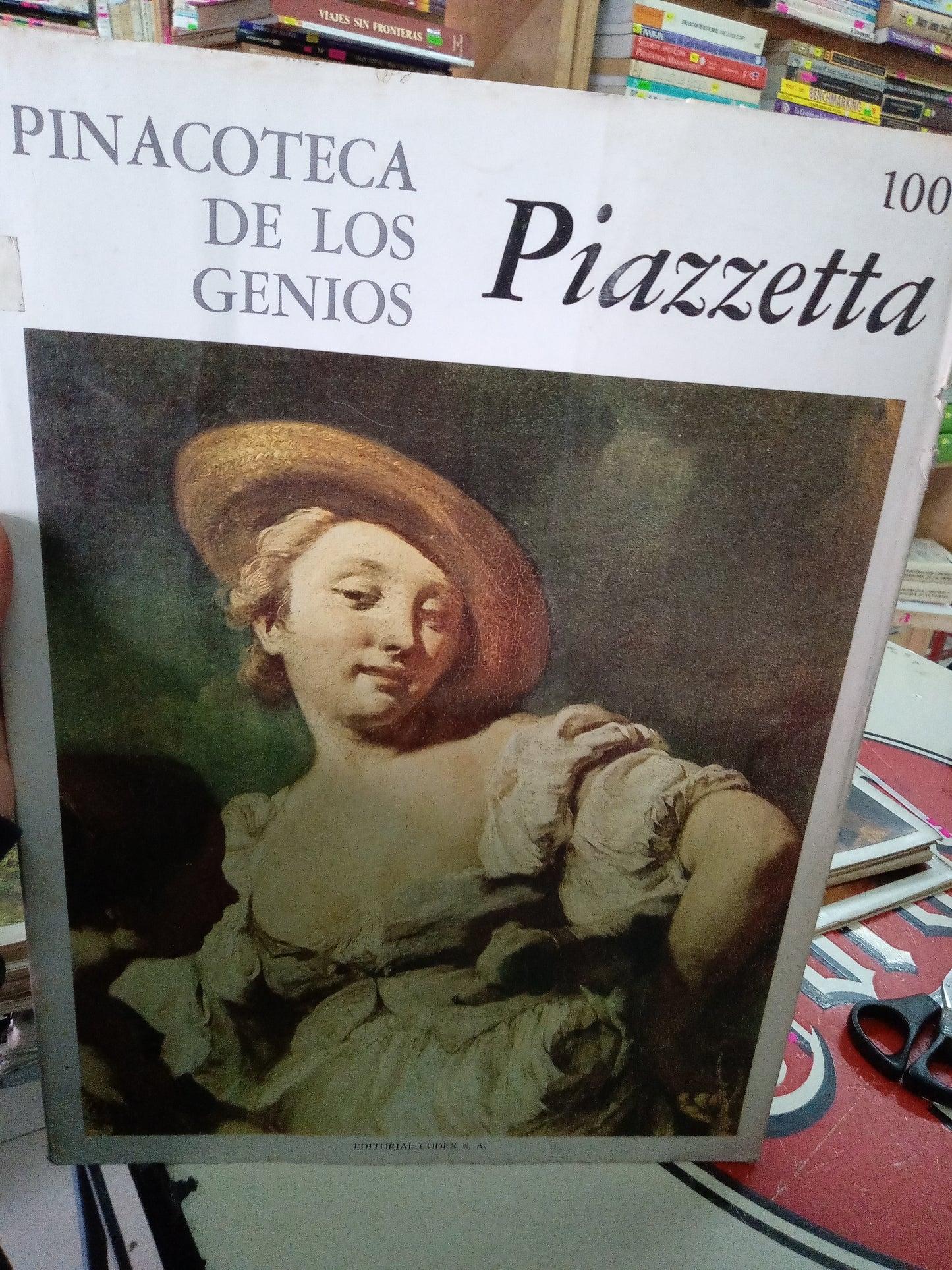 PINACOTECA DE LOS GENIOS PIAZZETTA POR MARIA CIONINI VISANI USADO ARTE LITERARIO 207
