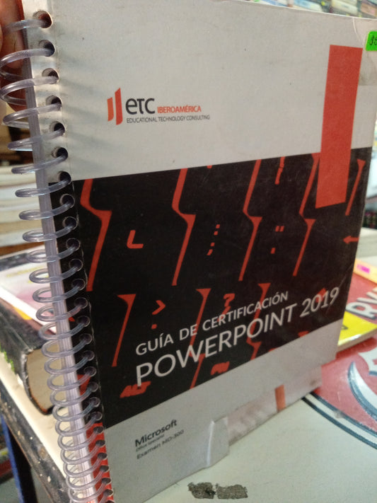 GUIA DE CESTIFICACION POWERPOINT 2019  USADO COMPUTACION LITERARIO 207