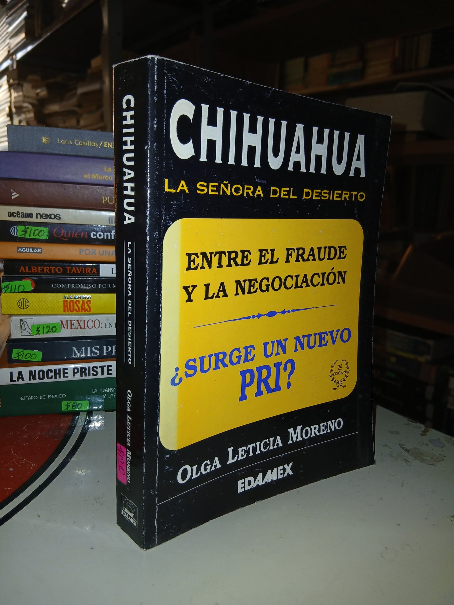 CHIHUAHUA, LA SEÑORA DEL DESIERTO POR OLGA LETICIA MORENO USADO POLÍTICA LITERARIO 207