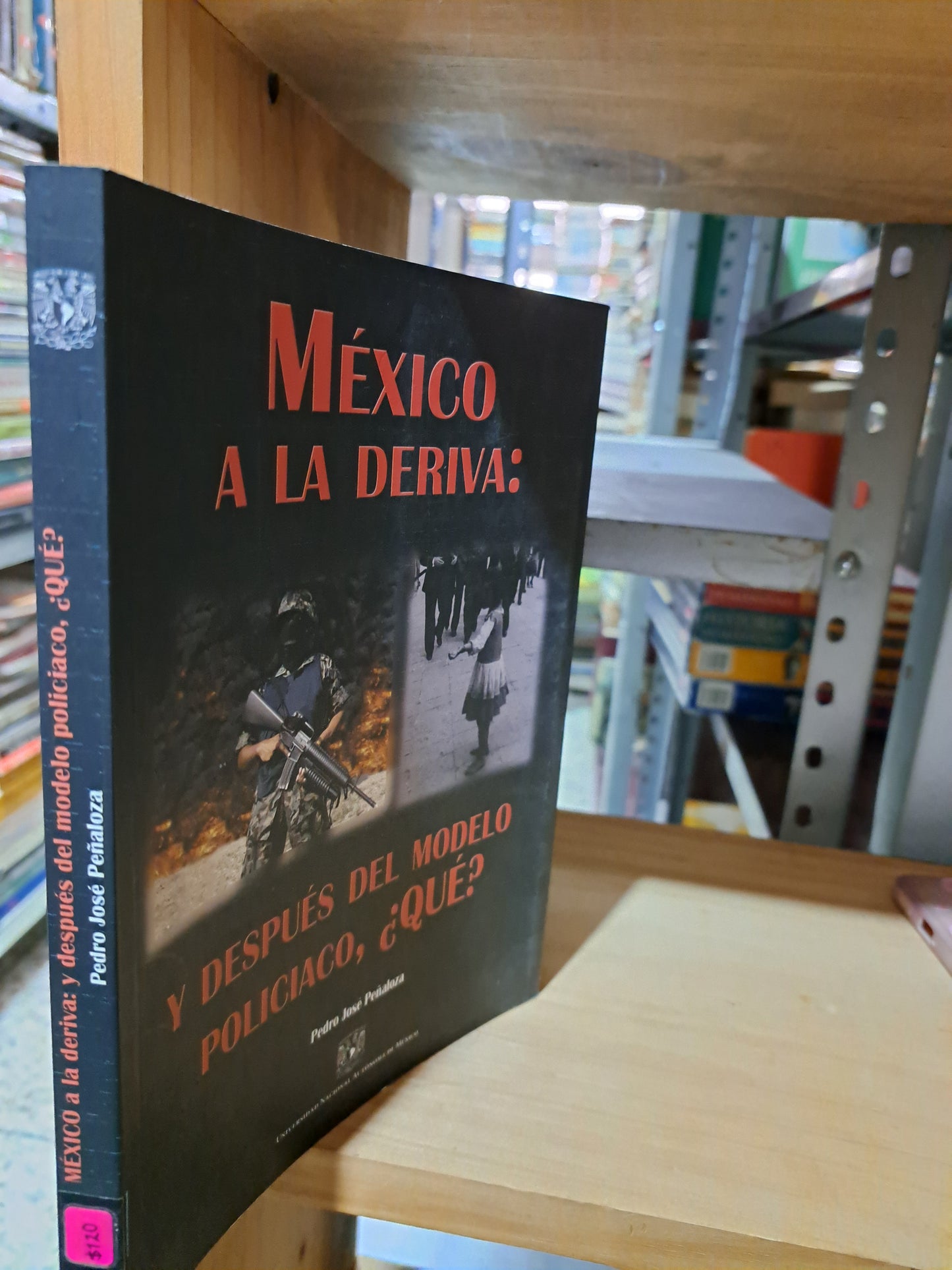 MEXICO A LA DERIVA: Y DESPUES DEL MODELO POLICIACO ¿QUE? PEDRO JOSÉ PEÑALOZA USADO POLÍTICA ALDAMA