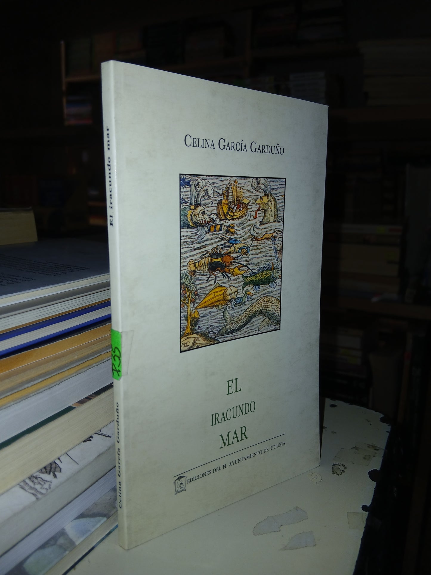 EL IRACUNDO MAR POR CELINA GARCÍA GARDUÑO USADO POESÍA LITERARIO 207