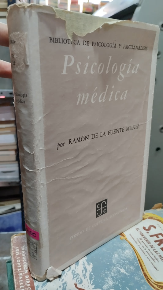 PSICOLOGIA MEDICA POR RAMON DE LA FUENTE MUÑIZ LIBRO USADO PSICOLOGIA ALDAMA