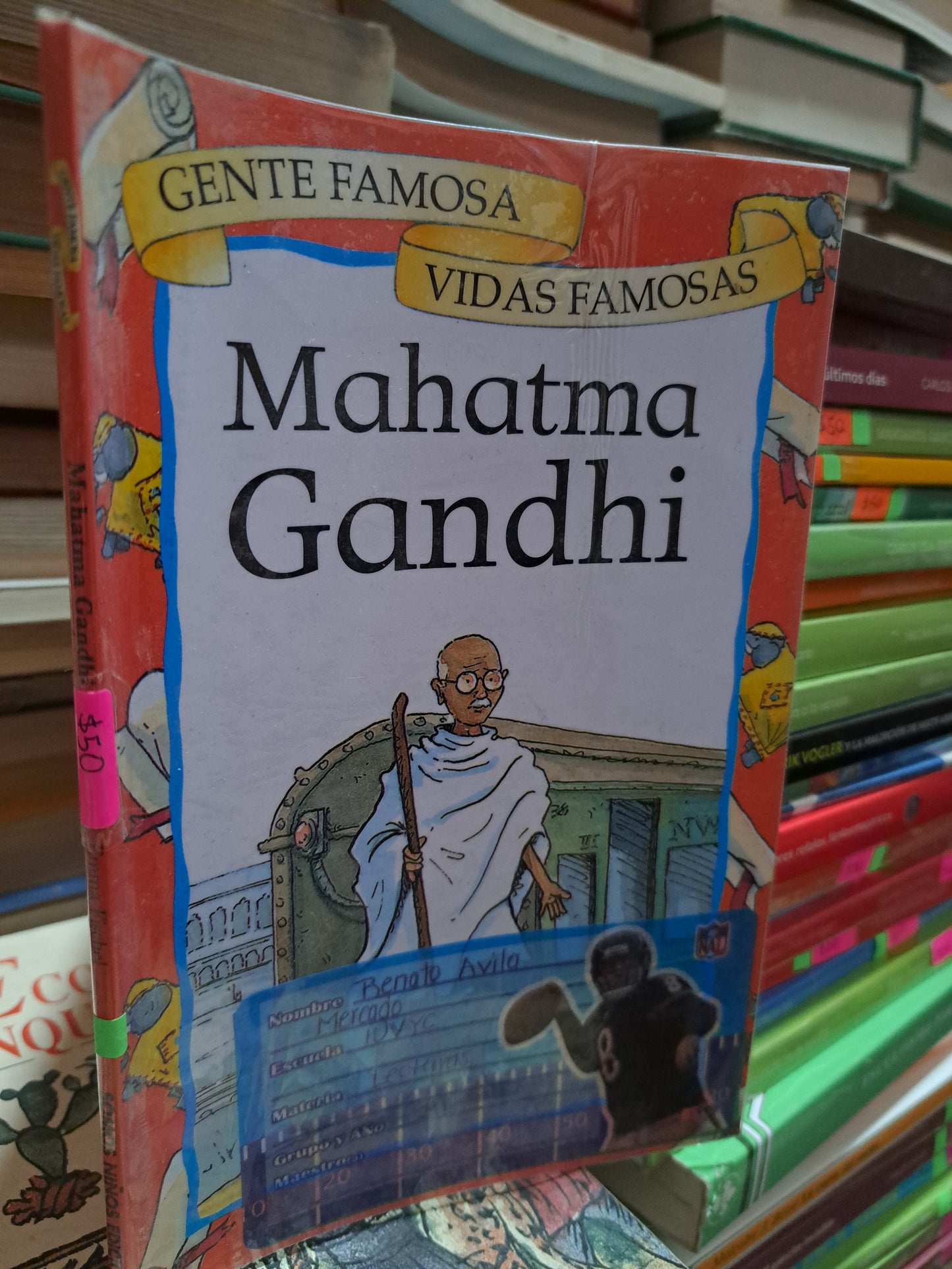 MAHATMA GANDHI EMMA FISCHEL USADO INFANTIL ALDAMA