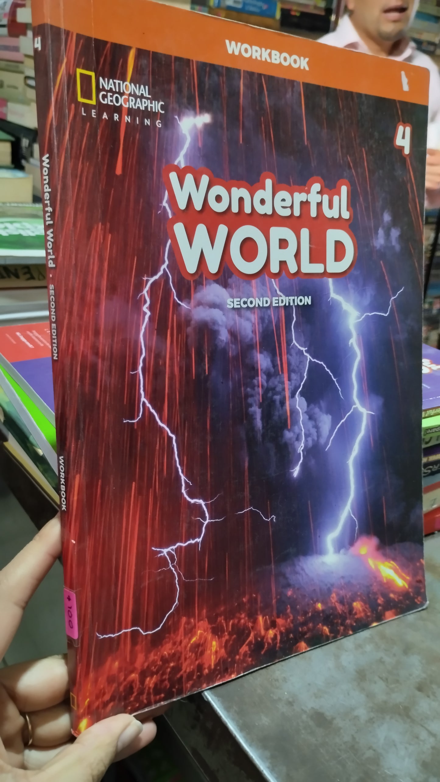 WONDERFUL WORLD 4 LIBRO USADO IDIOMAS ALDAMA