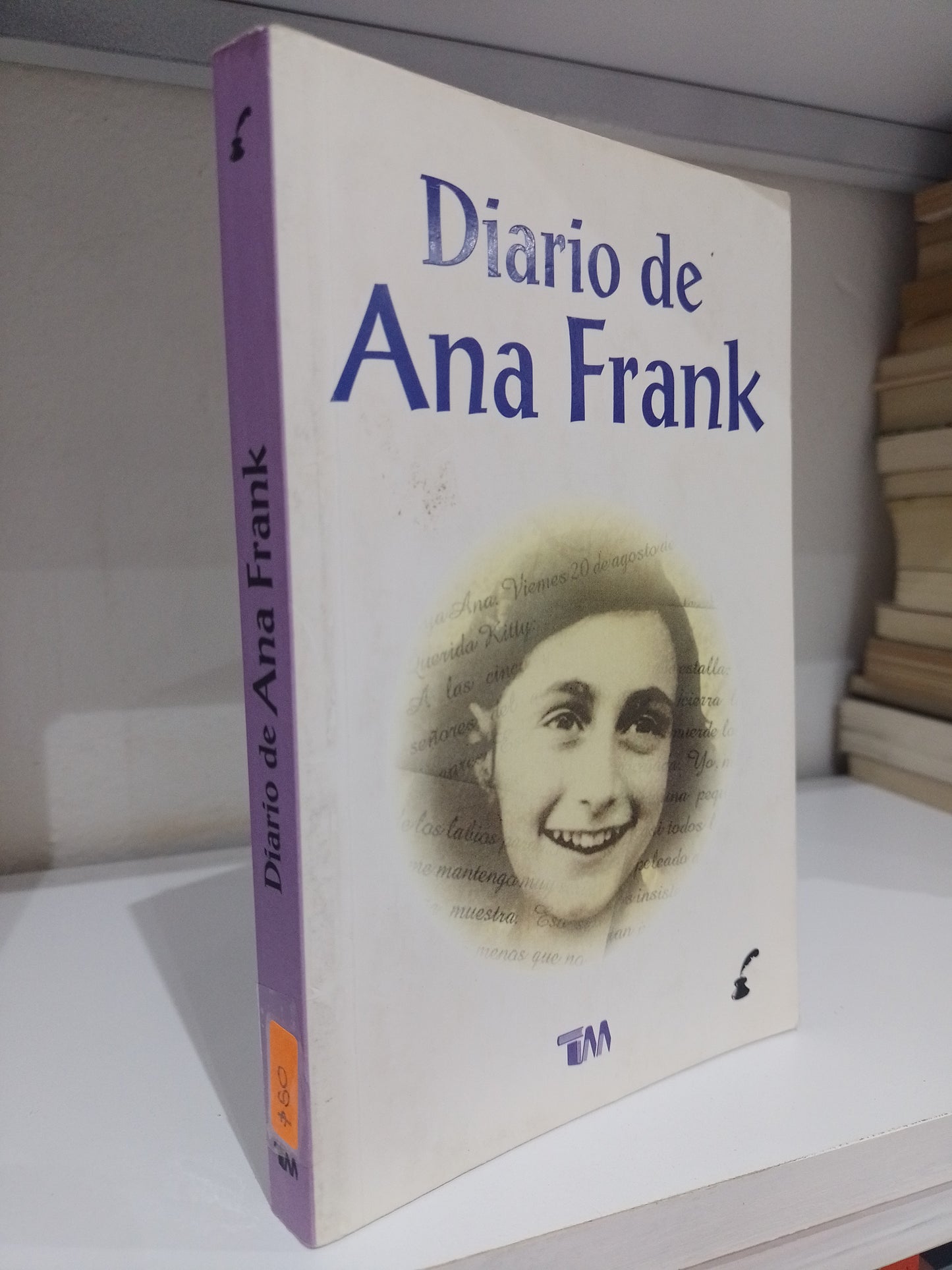 EL DIARIO DE ANA FRANK POR PAYRICIA GONZALEZ VILLANUEVA USADO NOVELA JUAREZ 515