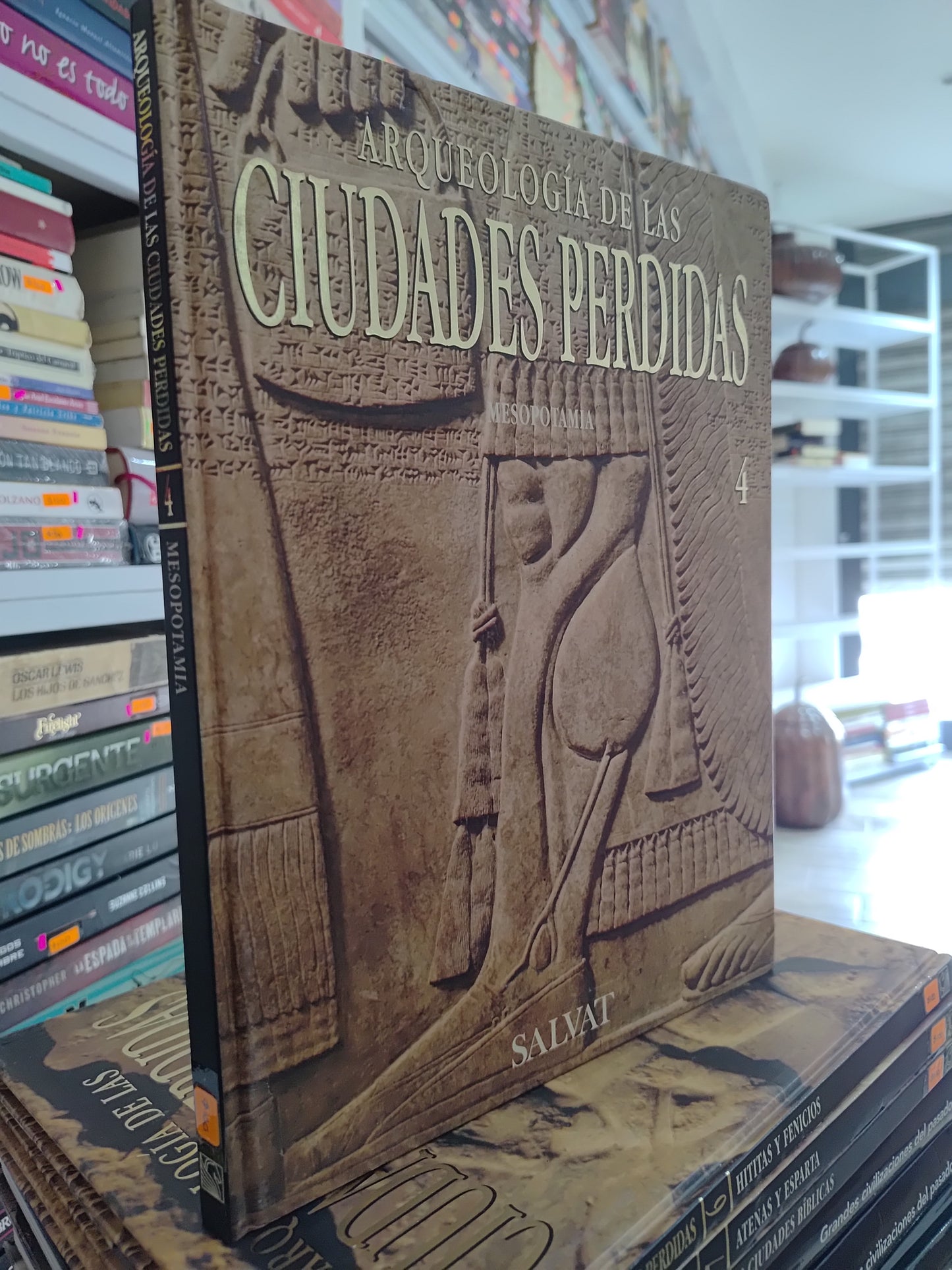ARQUEOLOGIA DE LAS CIUDADES PERDIDAS MESOPOTAMIA POR EDITORIAL SALVAT USADO HISTORIA JUAREZ 515