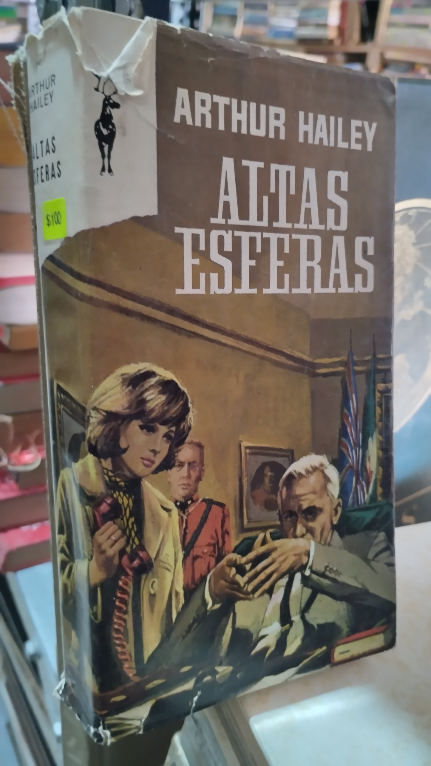 ALTAS ESFERAS POR ARTHUR HAILEY LIBRO USADO NOVELAS ALDAMA