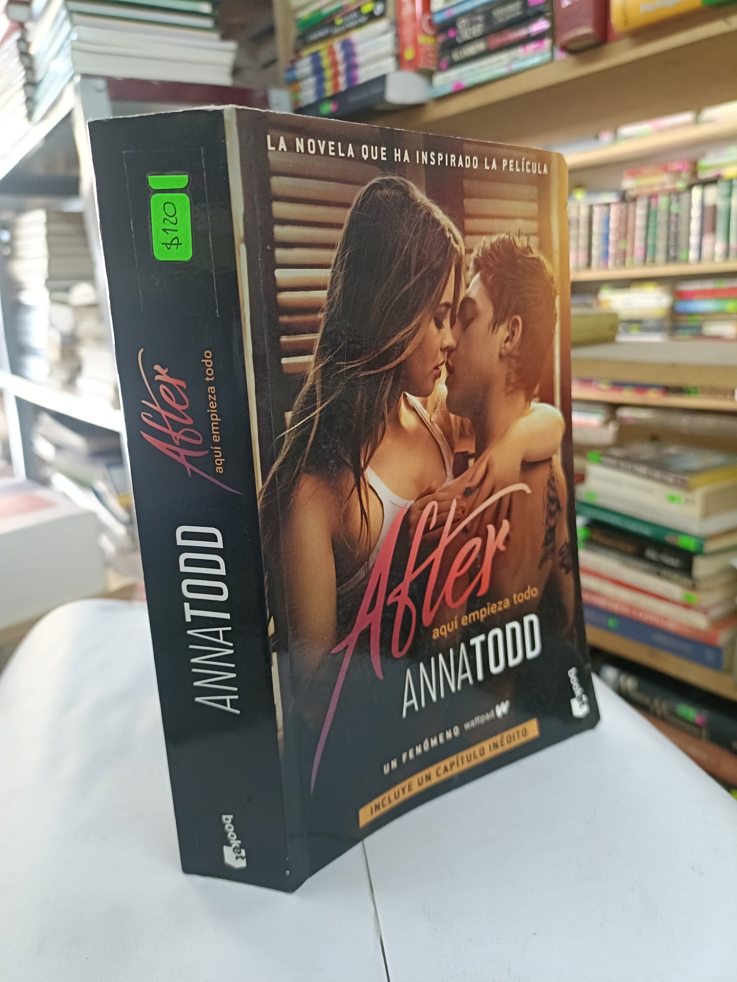 AFTER AQUI EMPIEZA TODO POR ANNA TODD USADO NOVELA LITERARIO 207