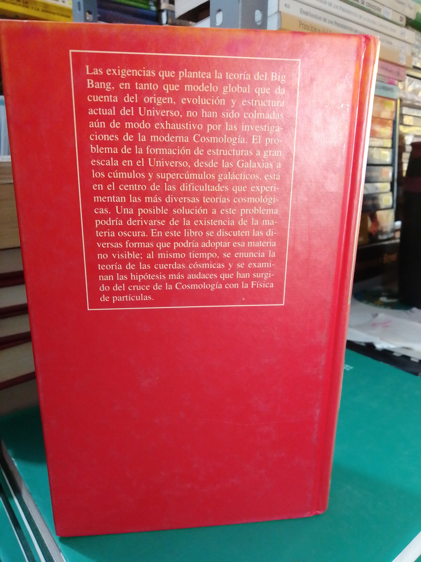 LA CARA OCULTA DEL UNIVERSO POR JAMES TREFIL USADO NOVELA JUAREZ