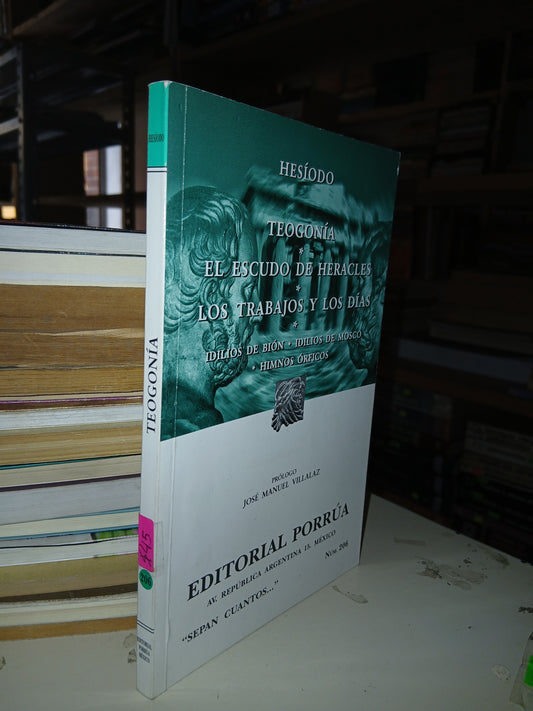 TEOGONÍA POR HESÍODO USADO NOVELA LITERARIO 207