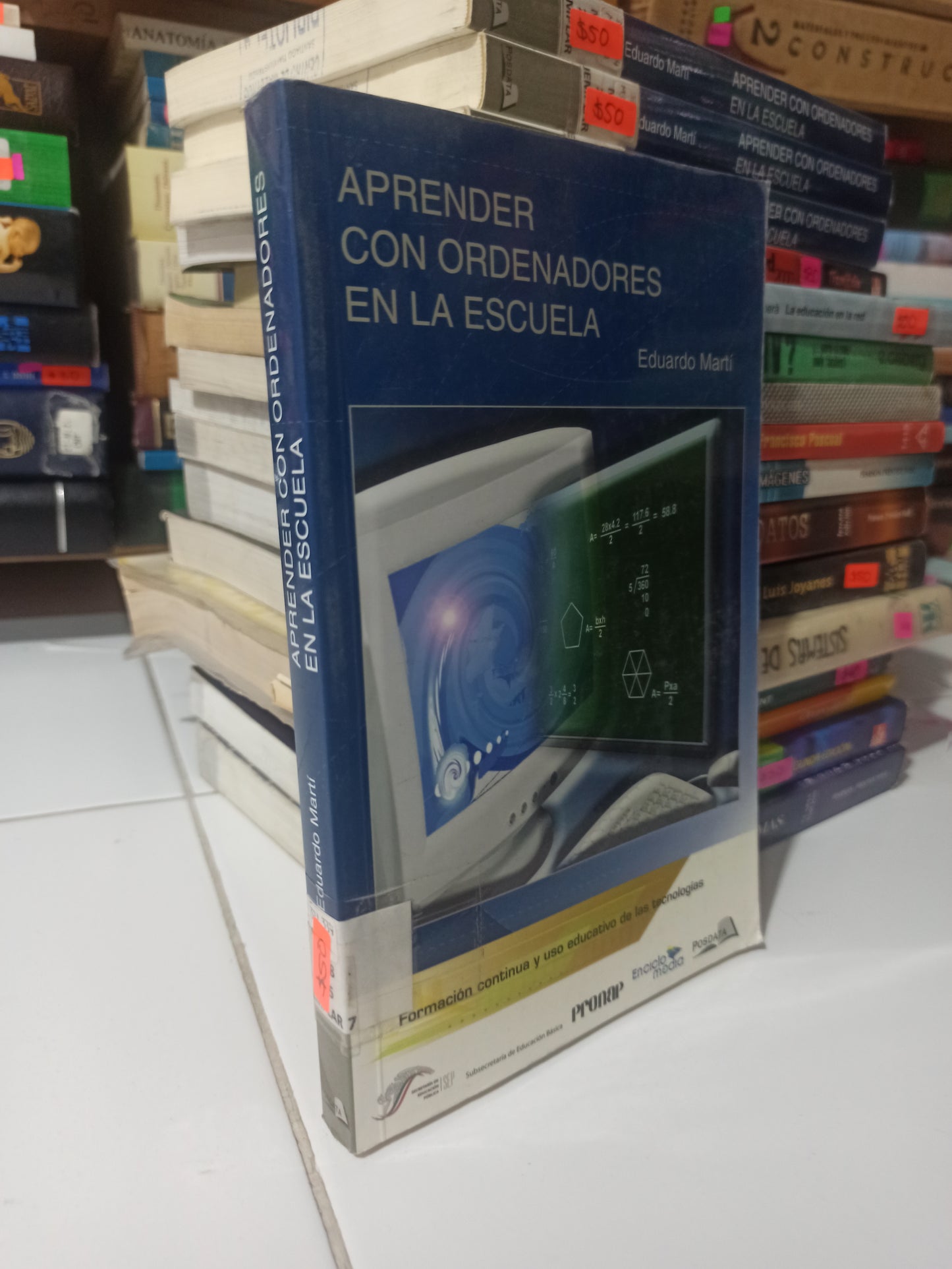 APRENDER CON ORDENADORES EN LA ESCUELA POR EDUARDO MARTI USADO COMPUTACION JUÁREZ