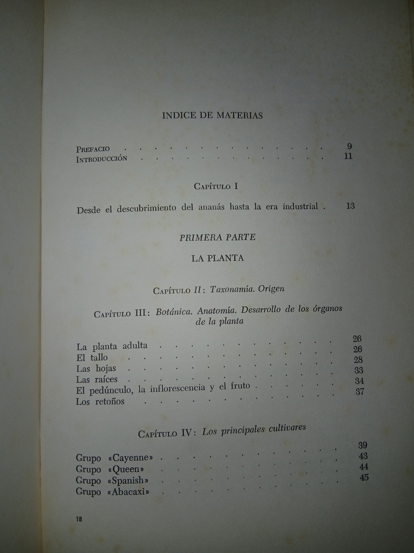 LA PIÑA TROPICAL: TÉCNICAS AGRÍCOLAS Y PRODUCCIONES TROPICALES POR CLAUDE PY USADO AGRARIA LITERARIO 207