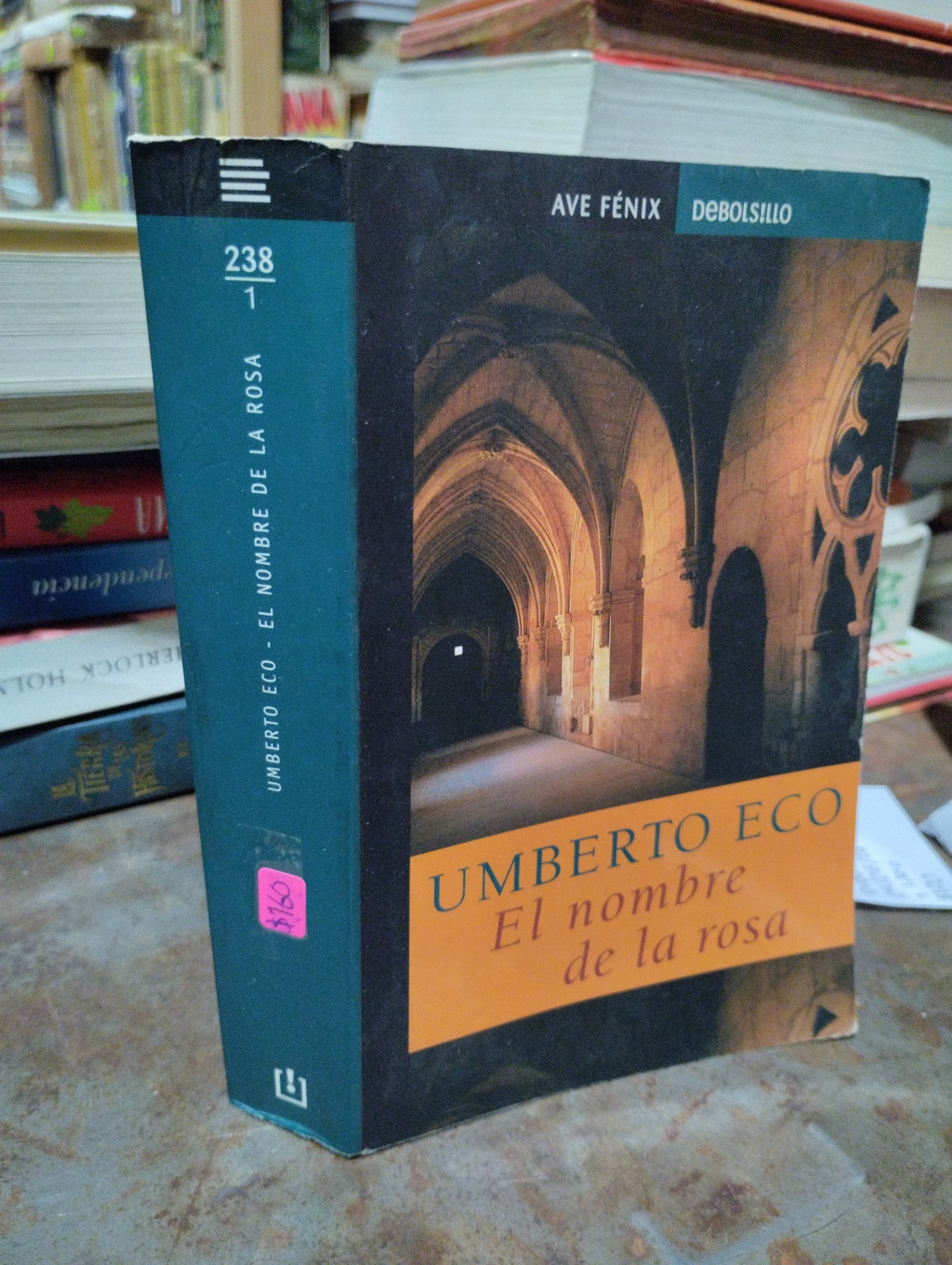 EL NOMBRE DE LA ROSA POR UMBERTO ECO USADO NOVELAS ALDAMA