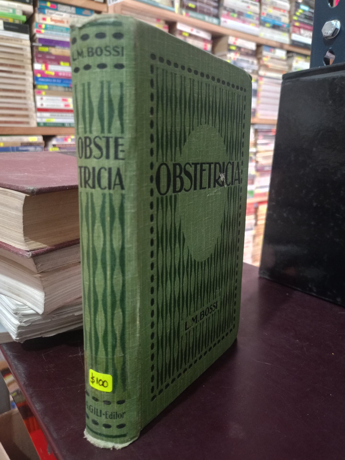 OBSTETRICIA POR LM BOSSI USADO SALUD LITERARIO 305