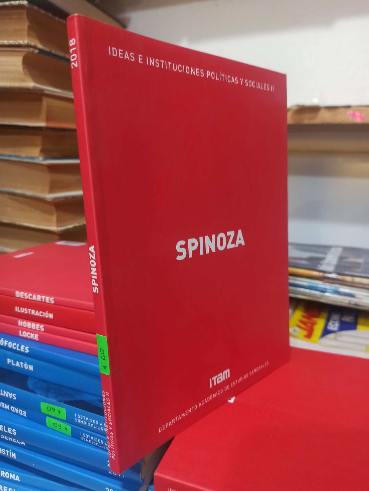 IDEAS E INSTITUCIONES POLITICAS Y SOCIALES 2 SPINOZA POR EDITORIAL ITAM USADO SOCIOLOGIA JUÁREZ