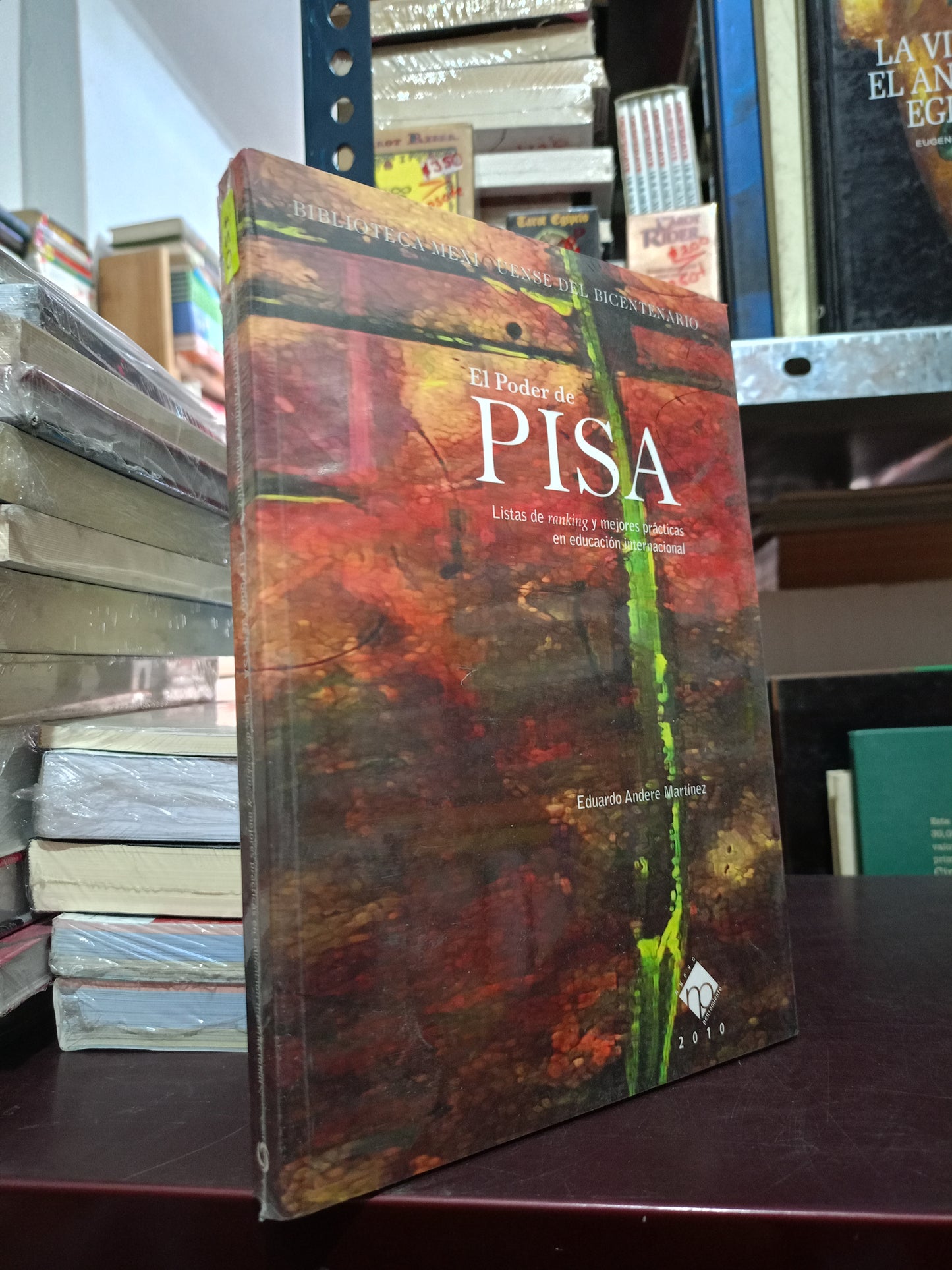 EL PODER DE PISA POR EDUARDO ANDERE MARTINEZ NUEVO LITERARIO 305