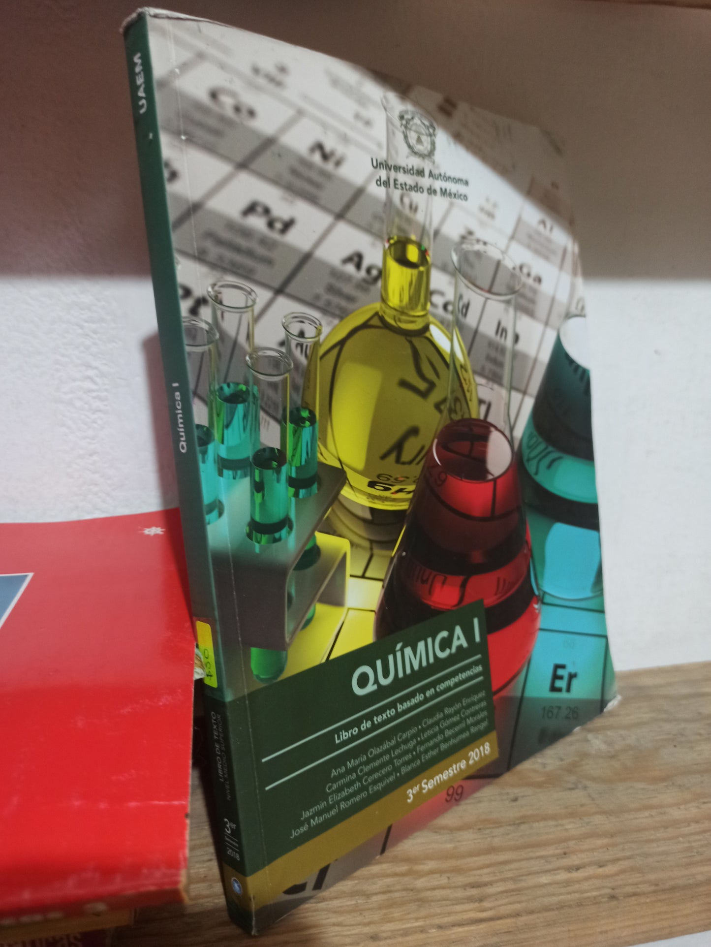 QUIMICA 1 3ER SEMESTRE 2018 POR LA UAEM USADO QUÍMICA JUÁREZ