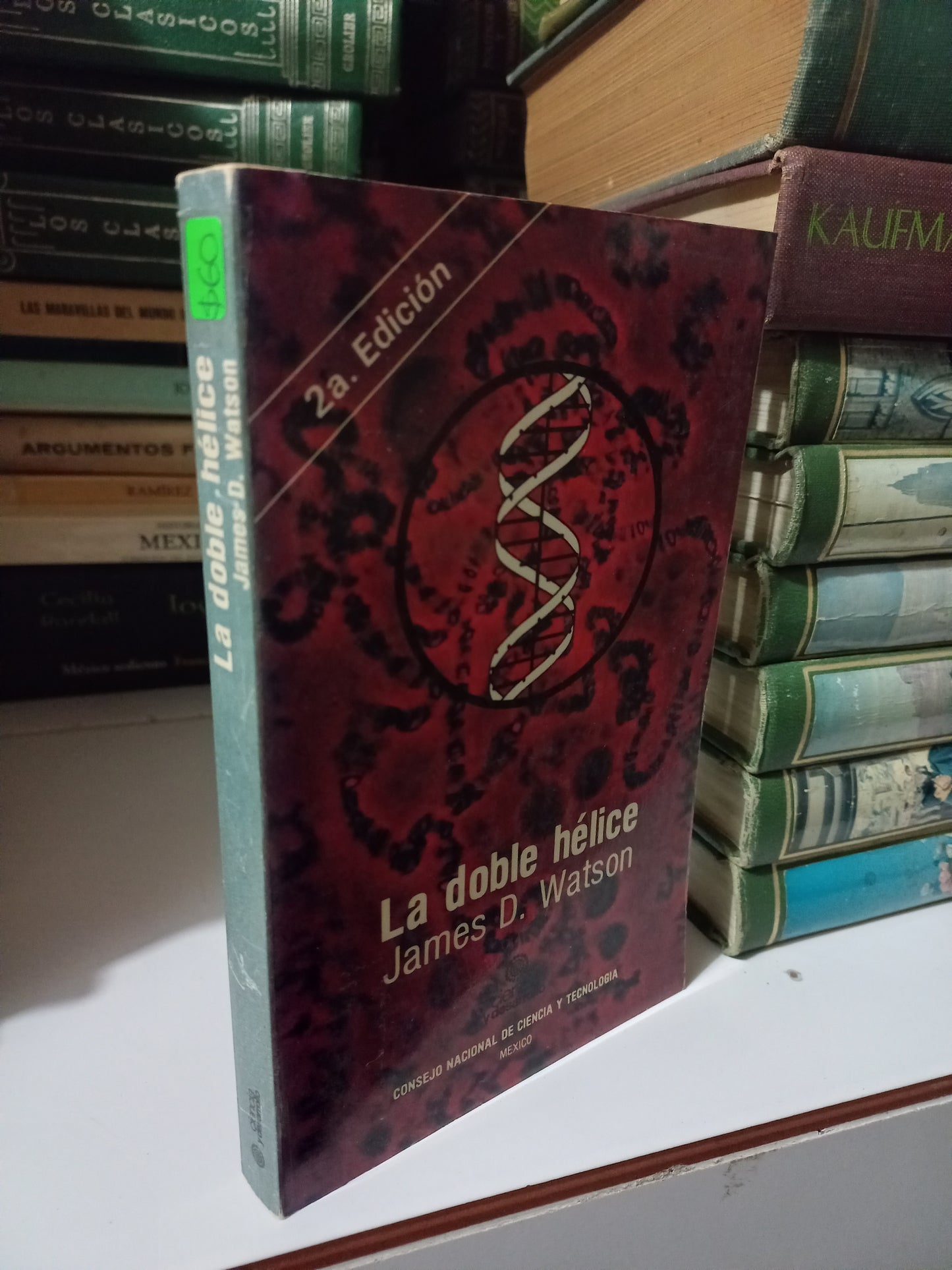 LA DOBLE HÉLICE POR JAMES D. WATSON USADO NOVELA JUÁREZ
