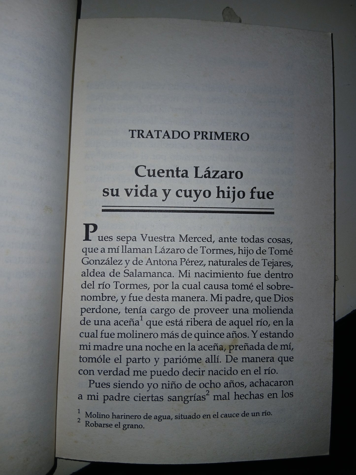 EL LAZARILLO DE TORMES ANÓNIMO USADO NOVELA LITERARIO 207