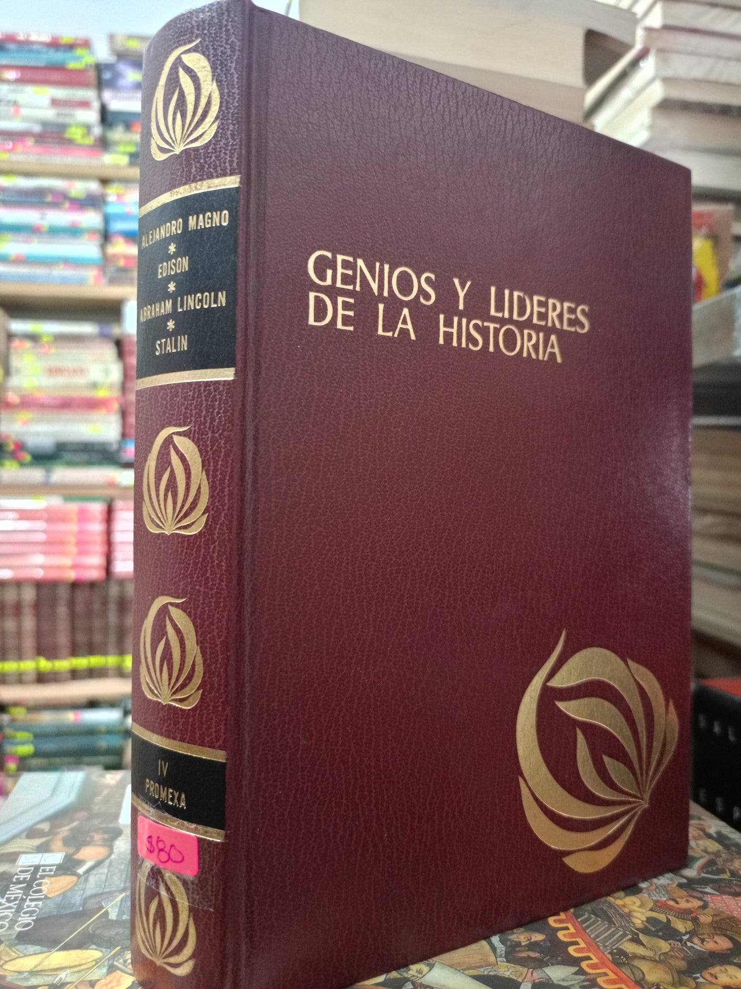 ALEJANDRO MAGNO, EDISON ABRAHAM LINCOLN, STALIN GENIOS Y LIDERES DE LA HISTORIA LITERARIO 305