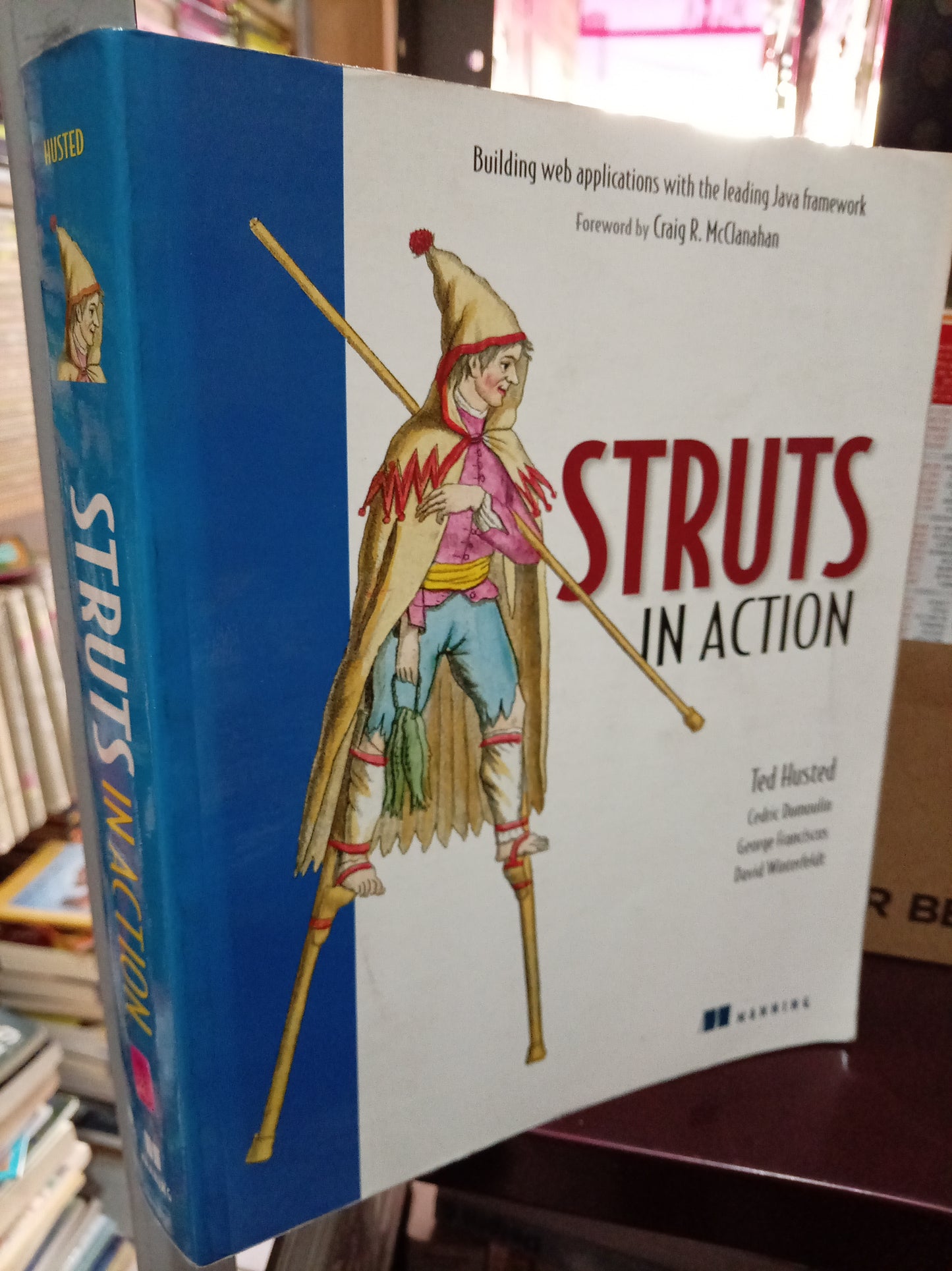 STRUTS IN ACTION POR TED HUSTED USADO IDIOMAS LITERARIO 305