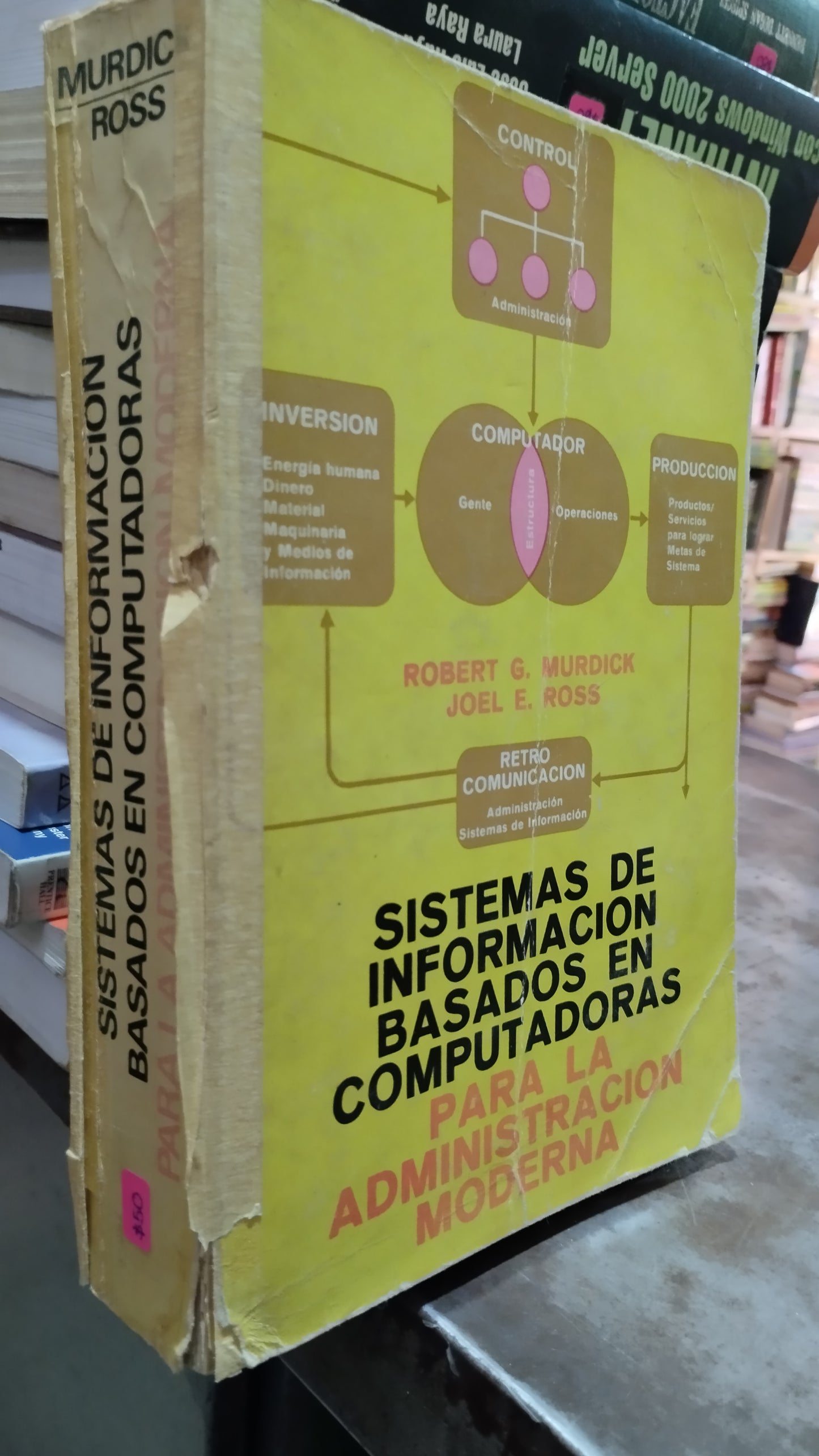 SISTEMAS DE INFORMACION BASADOS EN COMPUTADORAS PARA LA ADMINISTRACION MODERNA POR MURDICK ROSS LIBRO USADO COMPUTACION ALDAMA