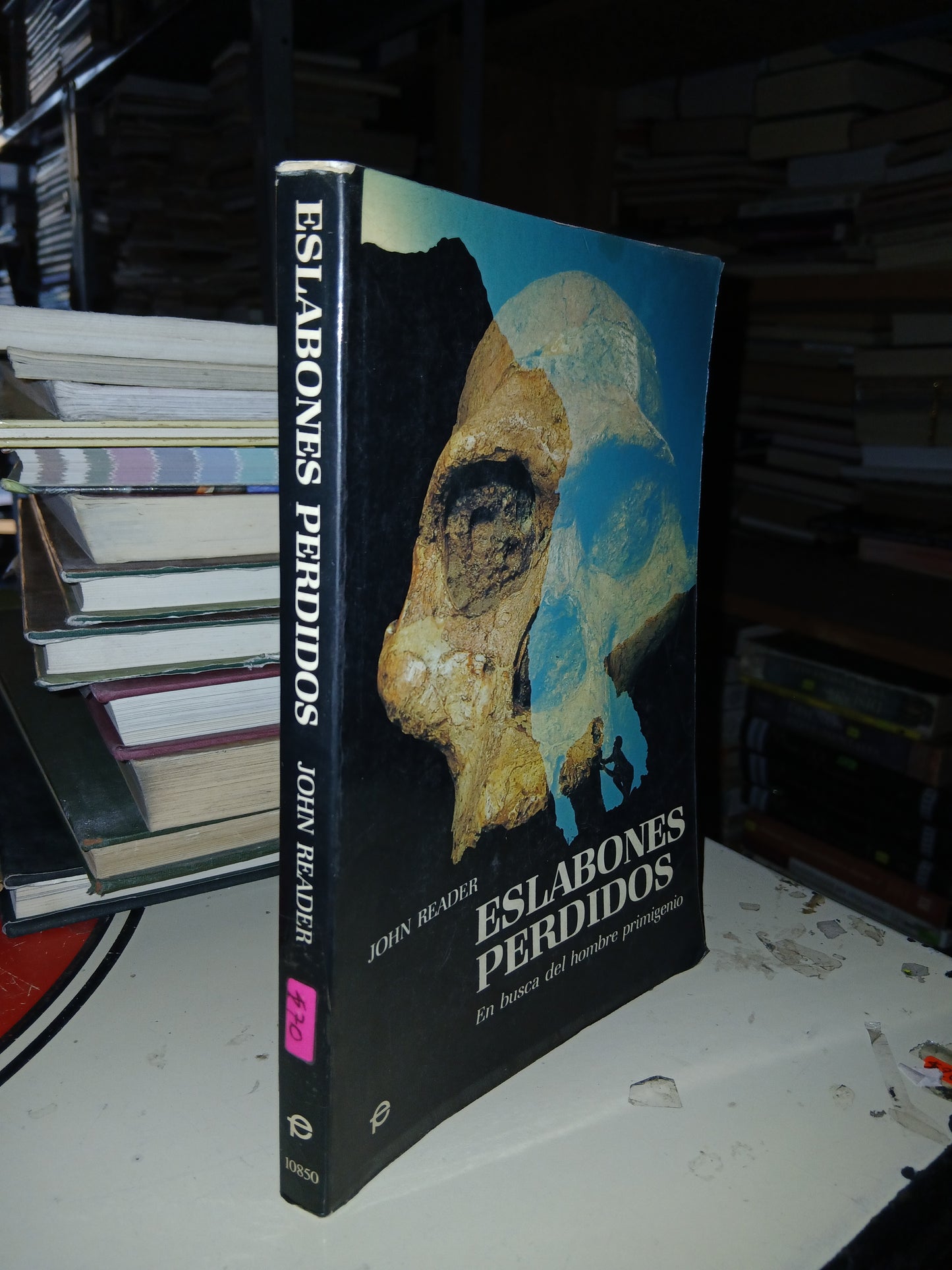ESLABONES PERDIDOS POR JOHN READER USADO HISTORIA LITERARIO 207