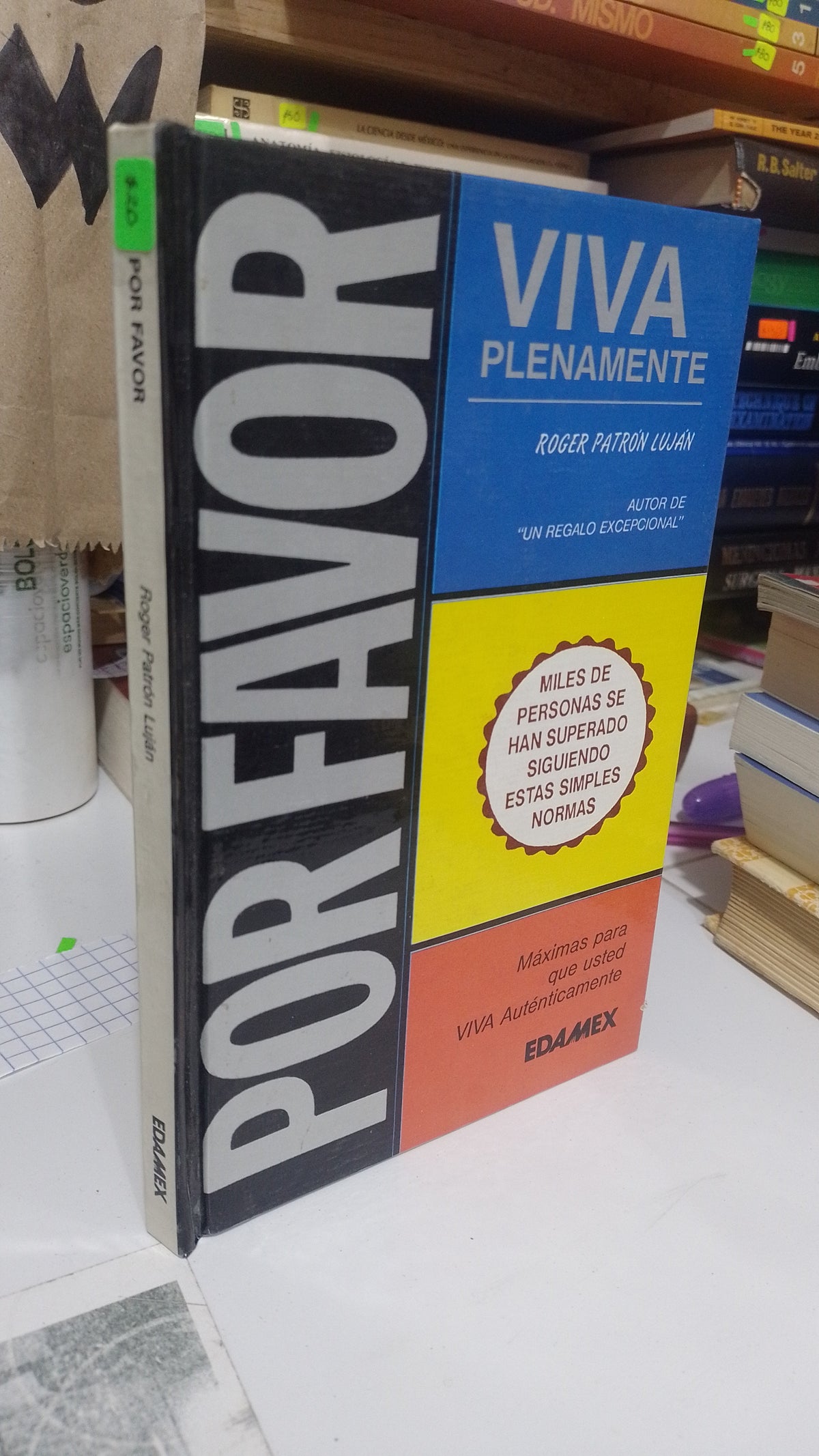 POR FAVOR POR ROGER PATRON LUJAN USADO POESIA JUAREZ 507