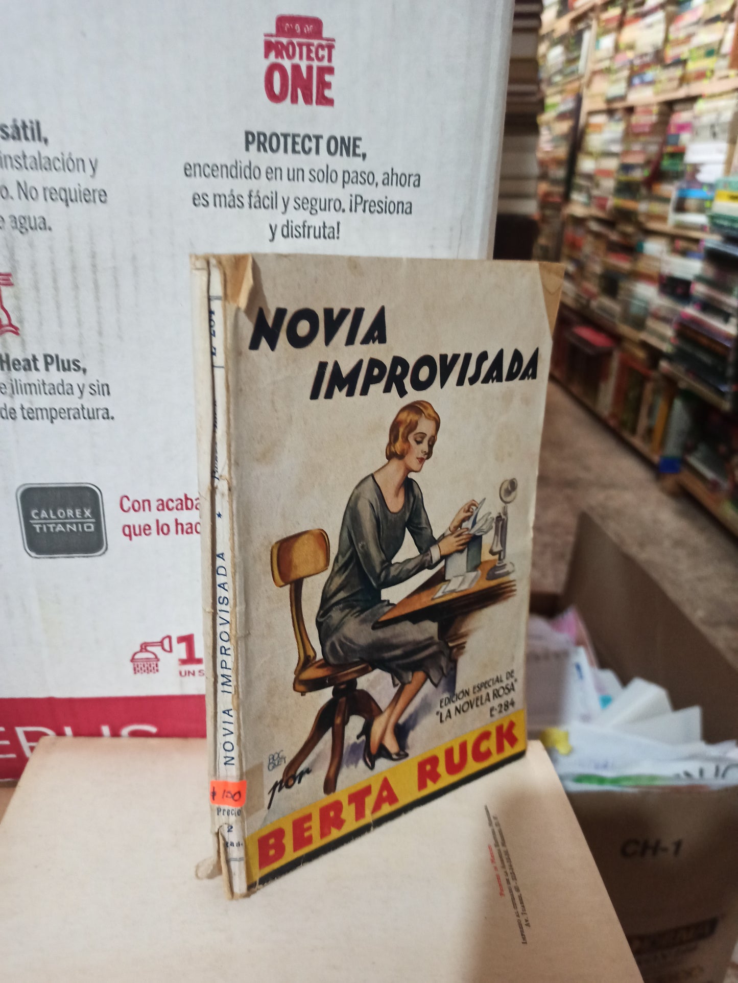 NOVIA IMPROVISADA POR BERTA RUCK USADO ANTIGUOS ALDAMA