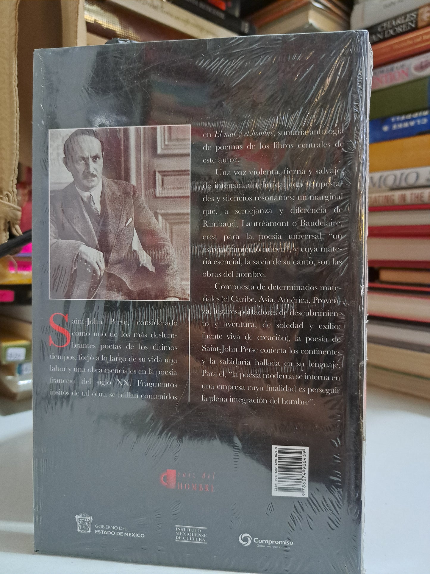EL MAR Y EL HOMBRE  ANTOLOGÍA SAINT-JOHN PERSE USADO NOVELA JUÁREZ