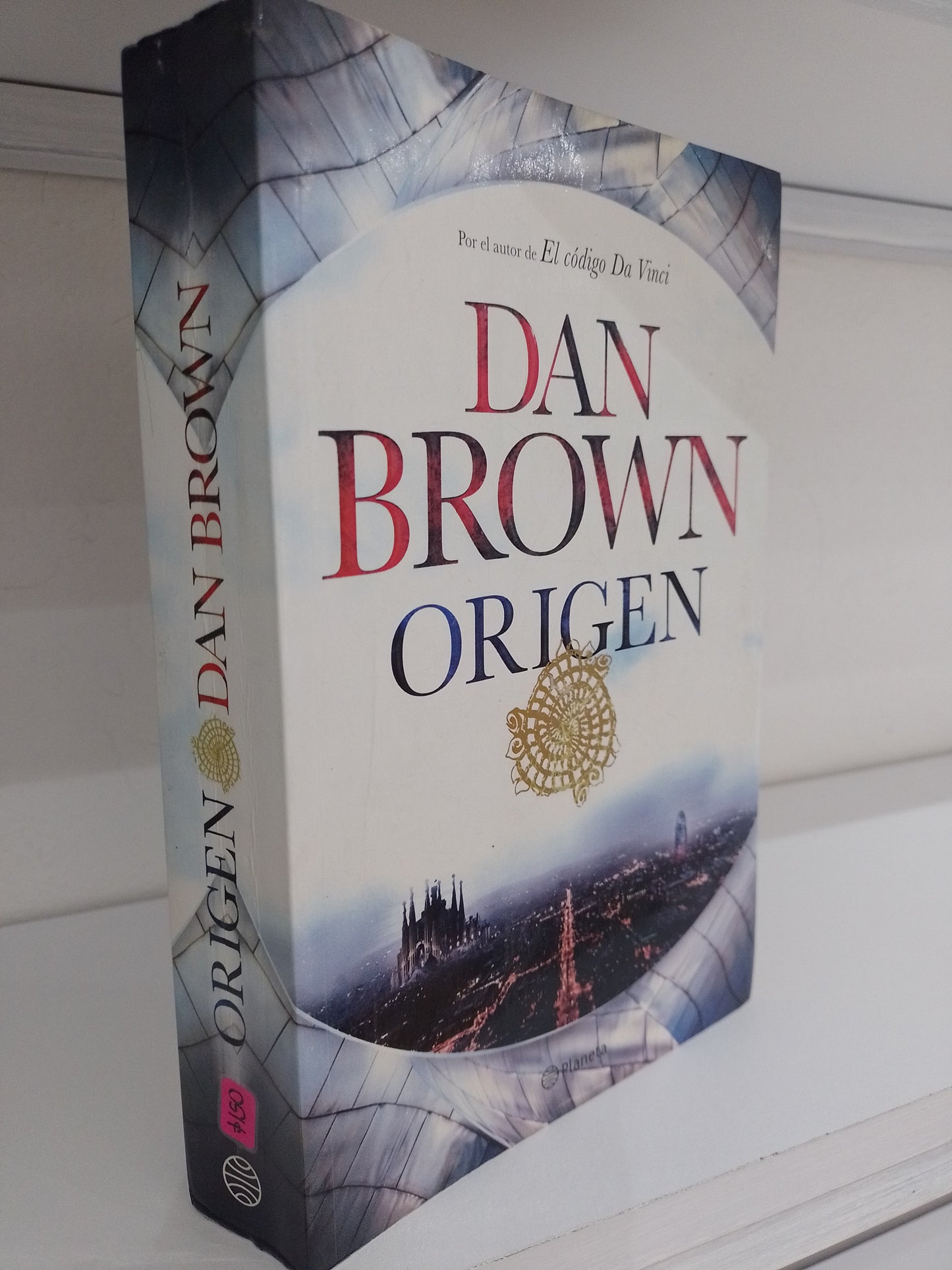 DAN BROWN ORIGEN POR EL CODIGO DA VINCI USADO NOVELA JUAREZ 515