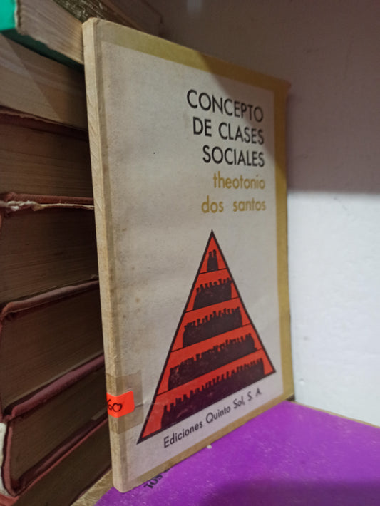 CONCEPTO DE CLASES SOCIALES POR THEOTONIO DOS SANTOS USADO SOCIOLOGÍA JUÁREZ