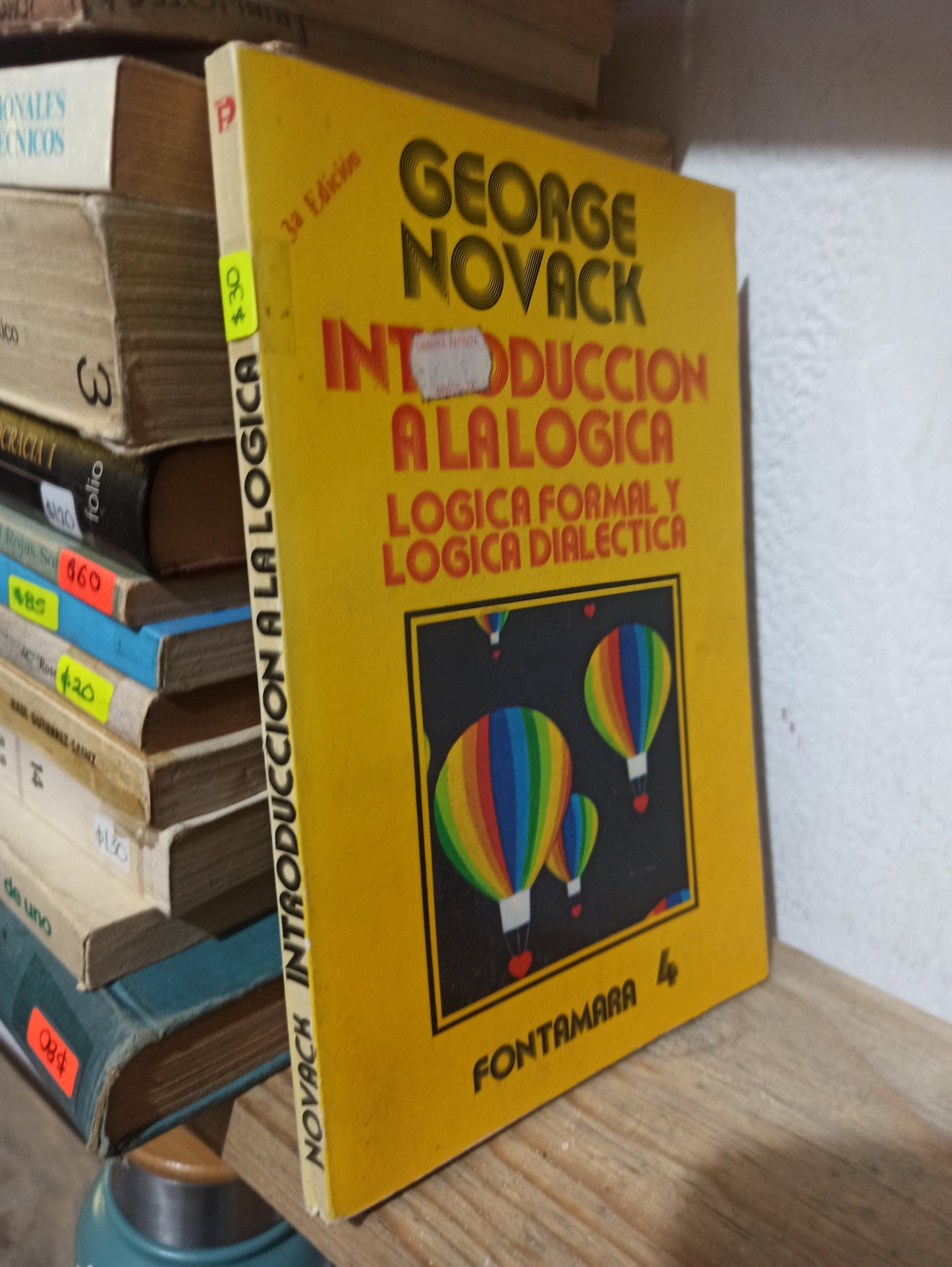 INTRODUCCION ALALOGICA POR GEORGE NOVACK USADO FILOSOFÍA JUÁREZ