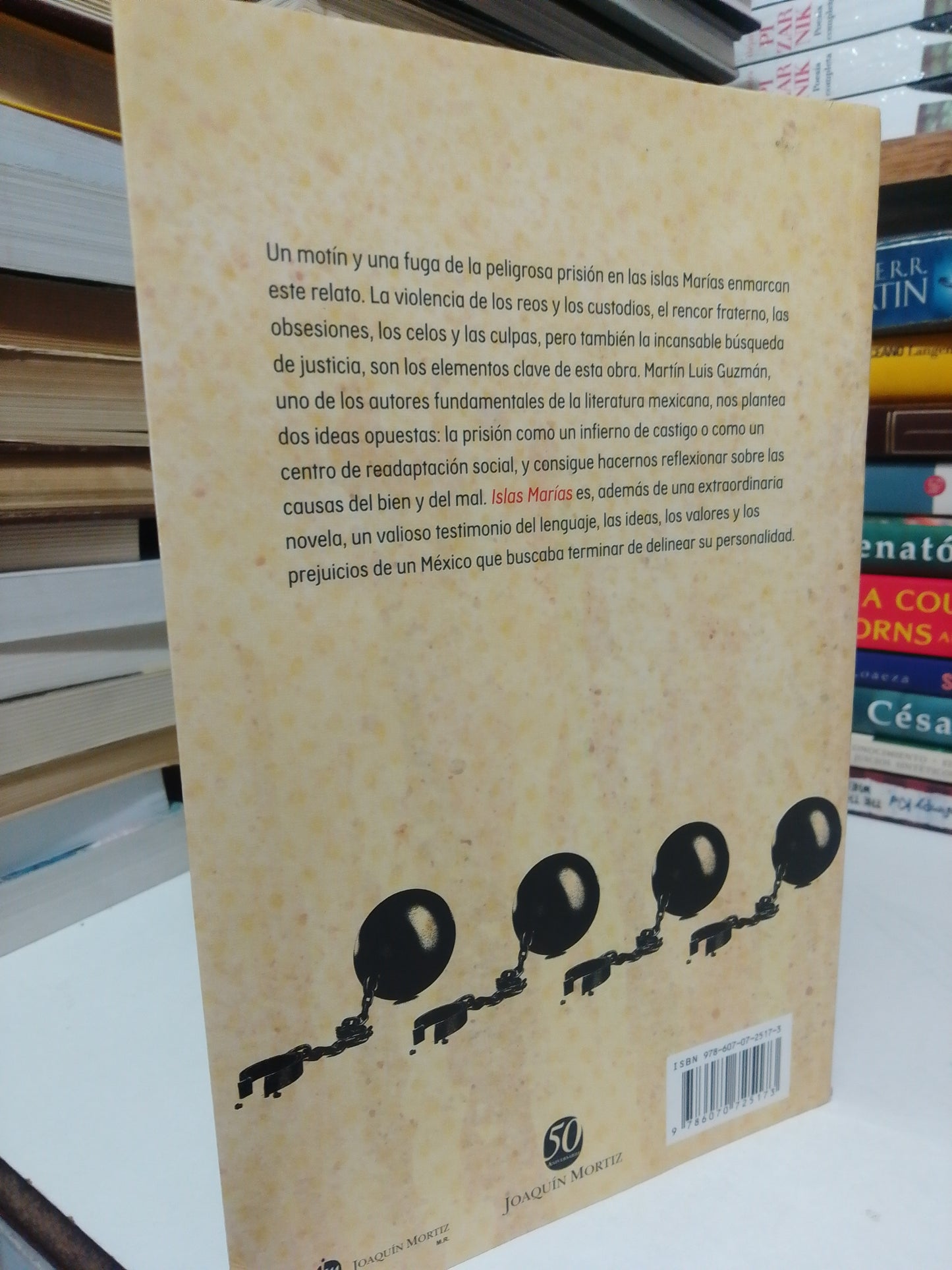ISLAS MARÍAS POR MARTÍN LUIS GUZMÁN USADO NOVELA JUÁREZ