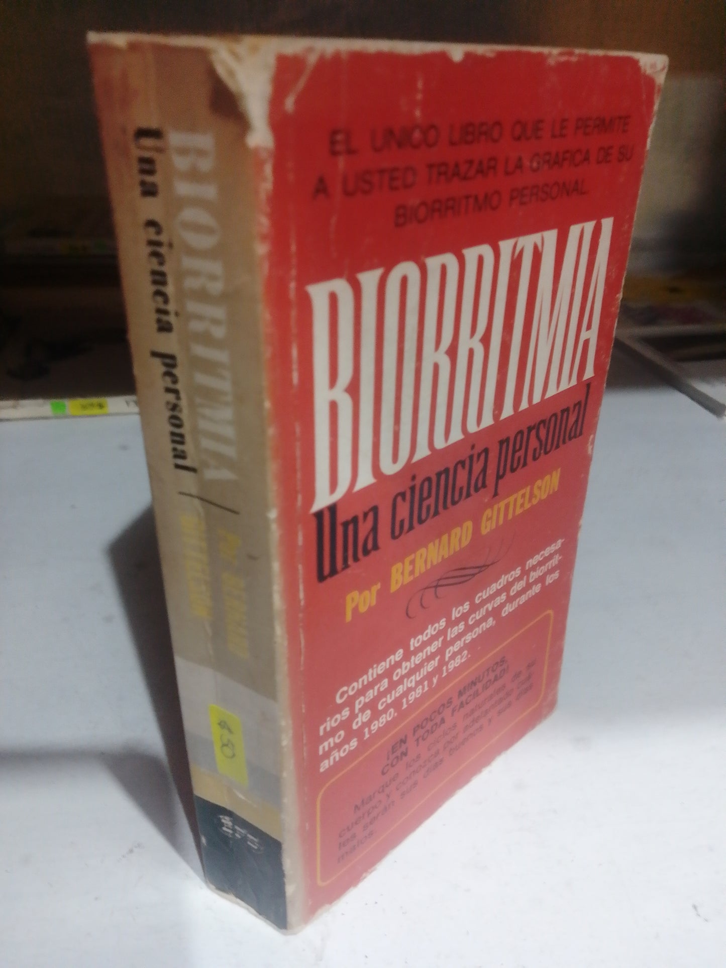 BIORRITMIA UNA CIENCIA PERSONAL POR BERNARD GITTELSON USADO SALUD JUAREZ