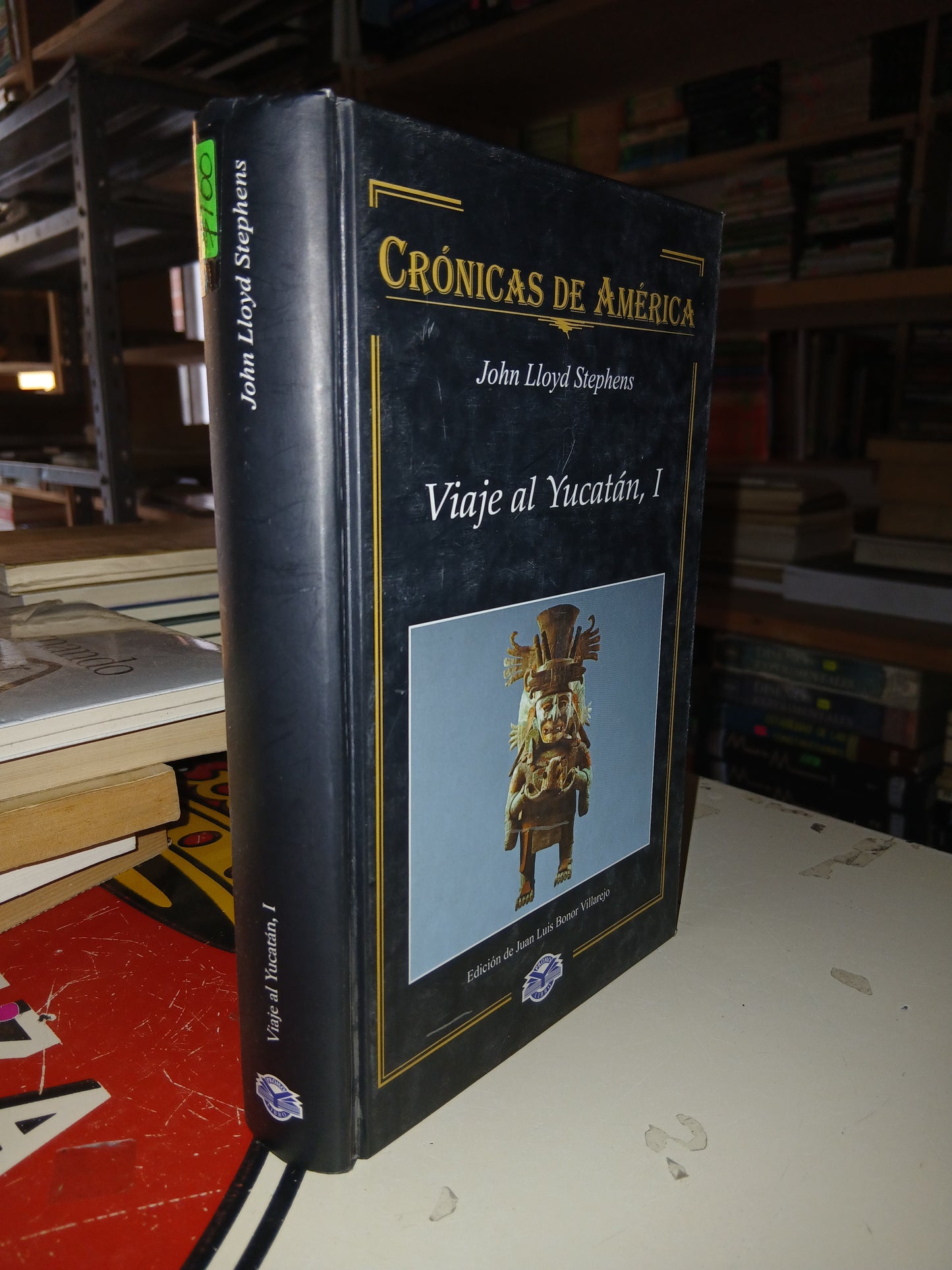 VIAJE A YUCATÁN, I POR JOHN LLOYD STEPHENS USADO NOVELA LITERARIO 207