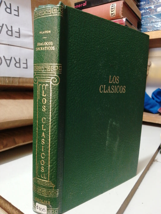 DIALOGOS SOCRATICOS POR PLATON USADO NOVELA JUÁREZ